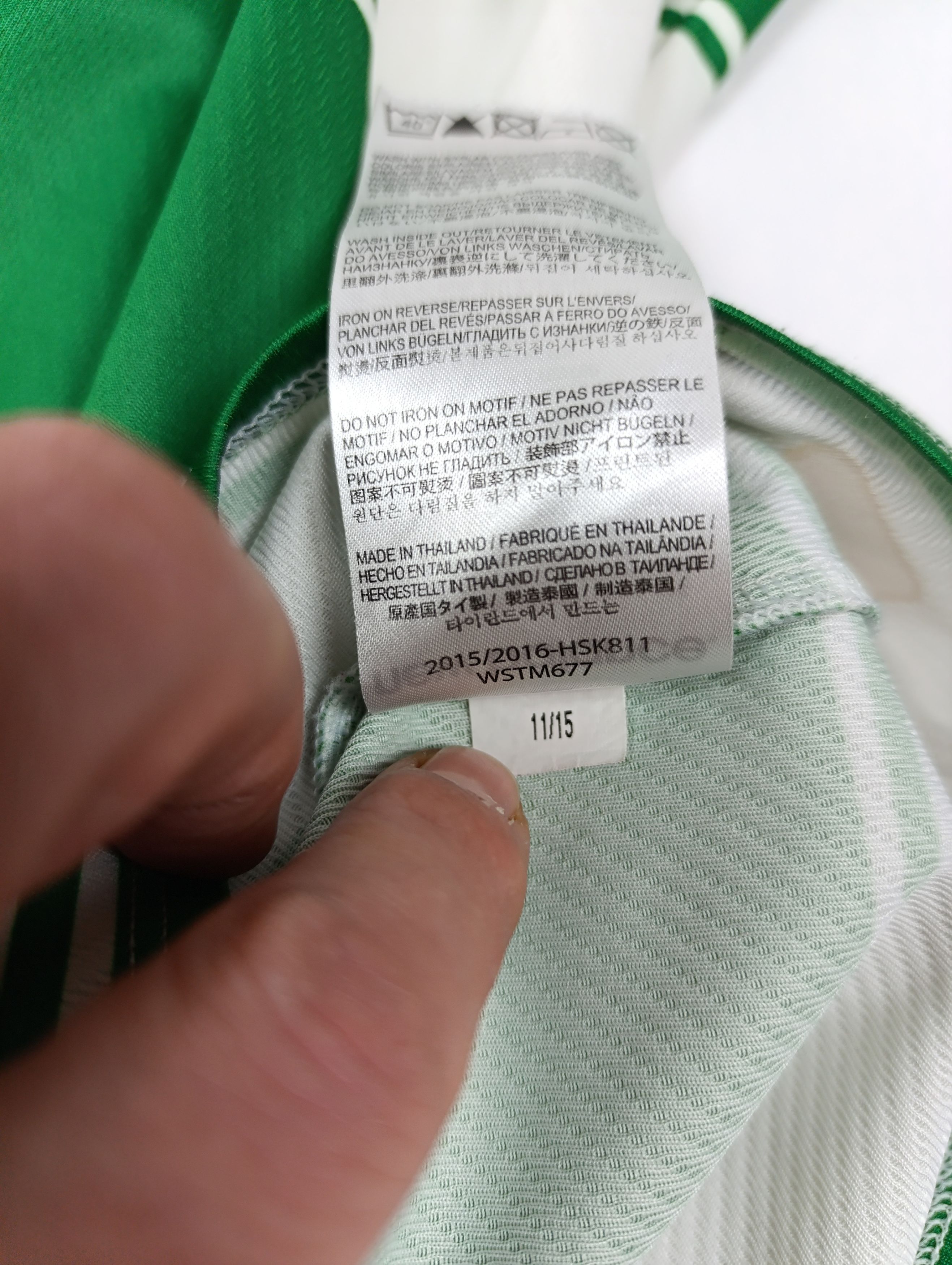New Balance NEW BALANCE CELTIC HOME LONG SLEEVE JERSEY 2015 - 2016 Size US M / EU 48-50 / 2 - 14 Thumbnail
