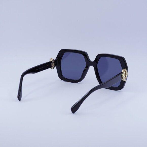 Fendi 🕶️ New Fendi FE40139F 01V Sunglasses - Shiny Black Frame Size ONE SIZE - 8 Thumbnail