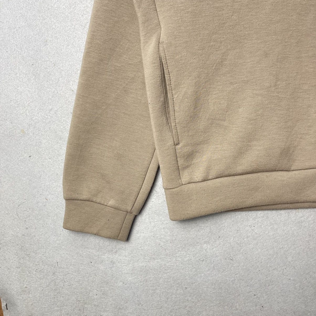Gramicci Gramicci Minimal Logo Hoodie Beige Outdoor Streetwear Size US L / EU 52-54 / 3 - 5 Thumbnail