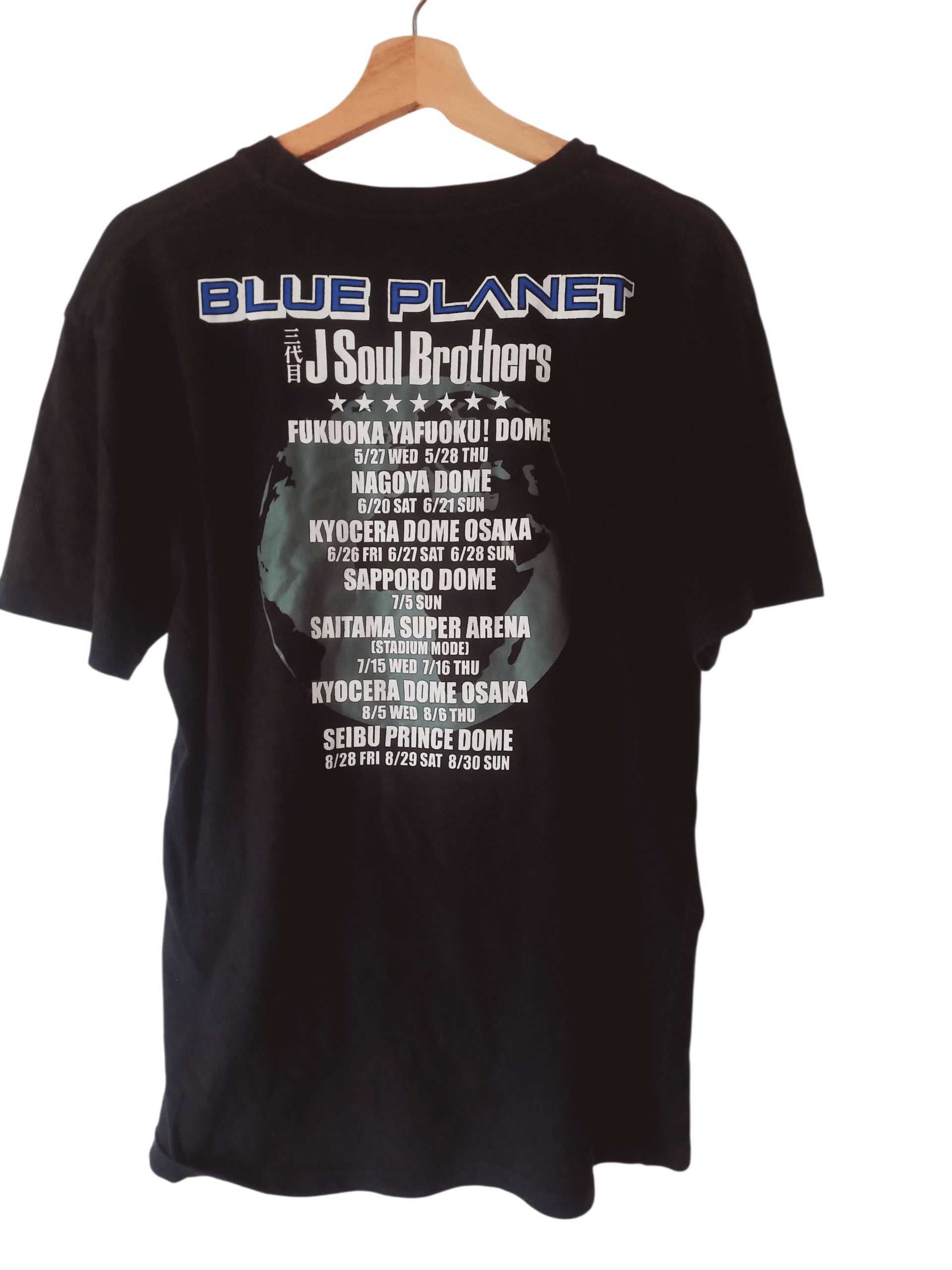 Band Tees BAND TEE BLUE PLANET LIVE TOUR 2015 JAPAN J SOUL BROTHER Size US L / EU 52-54 / 3 - 2 Thumbnail