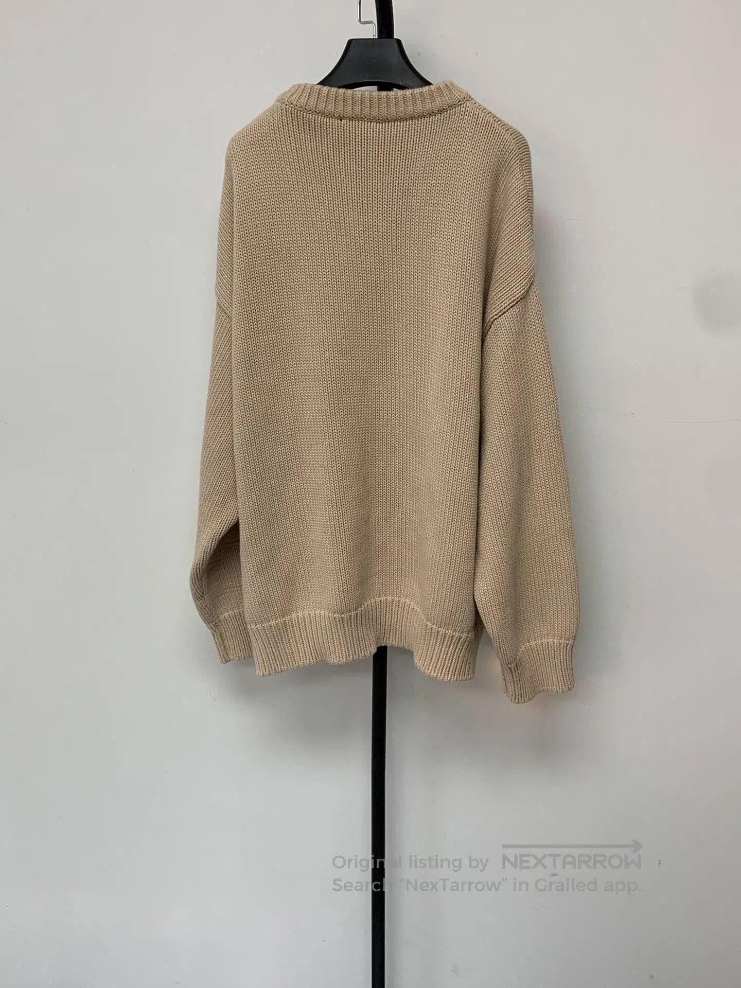 Balenciaga Balenciaga Logo Long Sleeve Knit Sweater. Size US M / EU 48-50 / 2 - 2 Thumbnail