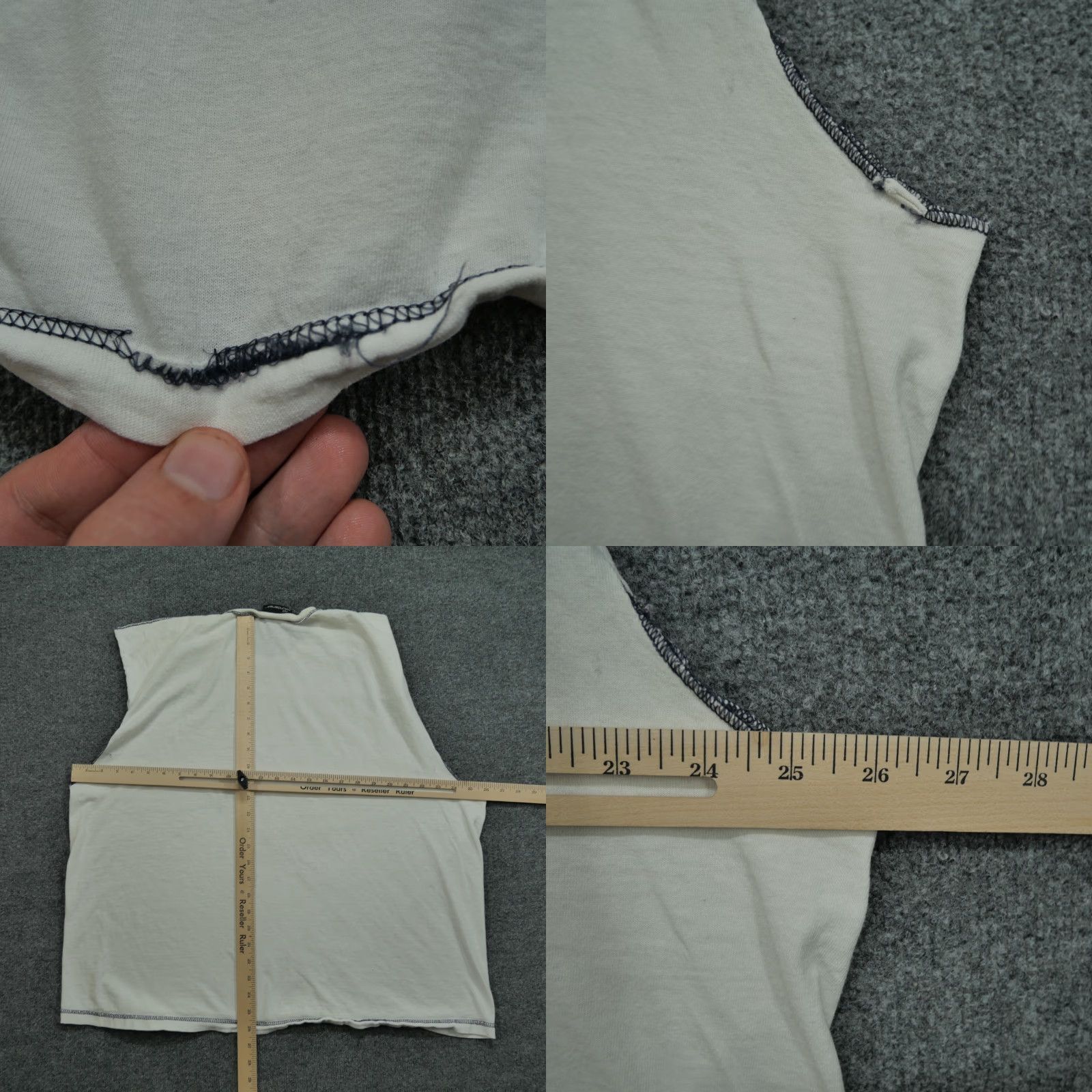 Vintage VINTAGE No Boundaries Tank Top Mens XL White Guitar Art Distressed Y2K 90s Tank Top Mens XL White Guitar Art Distressed Y2K 90s Size US XL / EU 56 / 4 - 9 Thumbnail