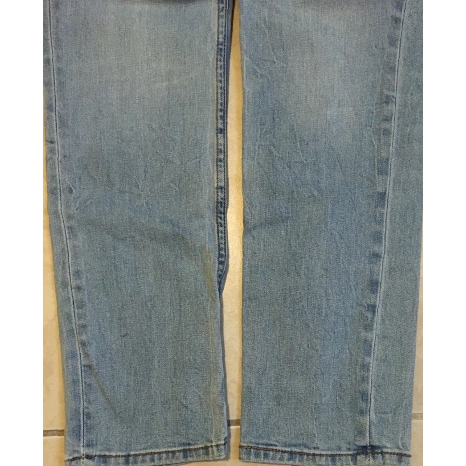 Levi's VINTAGE Levi's Jeans 511 30 Slim Fit Distressed Straight 90s Grunge Biker Punk Cowboy Western USA Mens Blue Denim Clothing Jeans 30 (Regular) Size US 30 / EU 46 - 6 Thumbnail