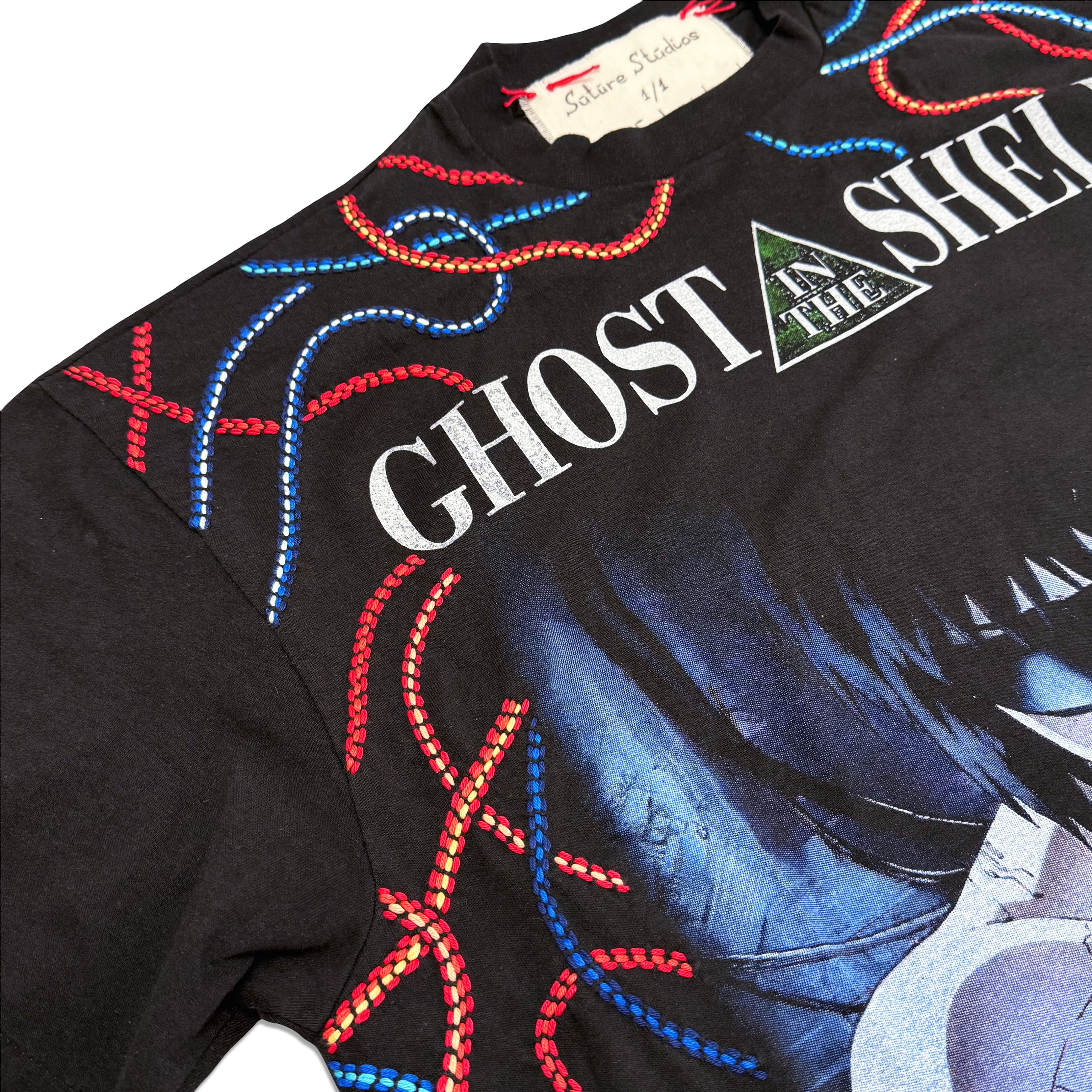 Band Tees Suture Studios Ghost in the Shell Hand Embroidered T-shirt Size US L / EU 52-54 / 3 - 3 Thumbnail