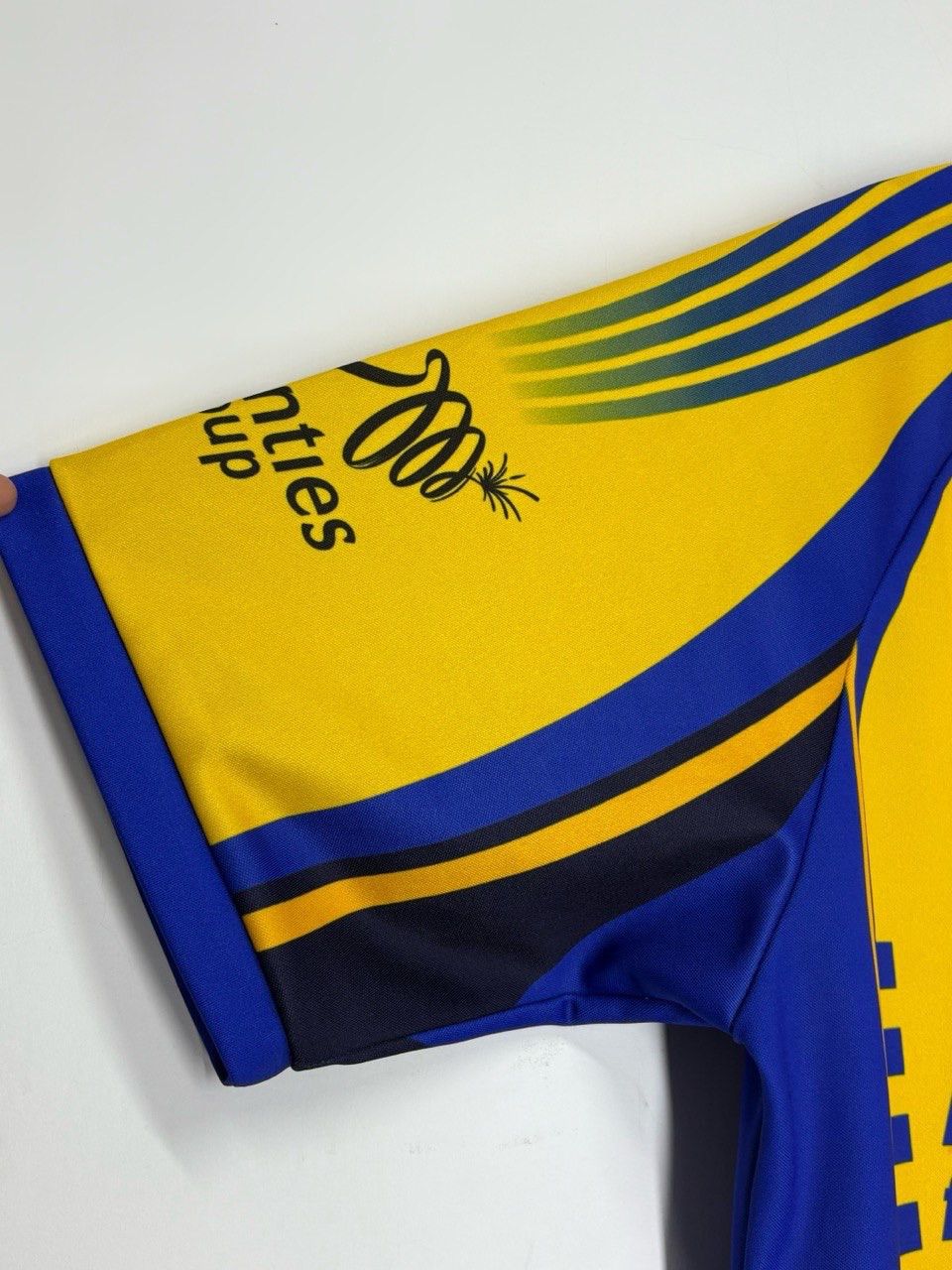 Rugby Ralph Lauren Rare Vintage ISC Parramatta Eels NRL Licensed Jersey Size US L / EU 52-54 / 3 - 5 Thumbnail