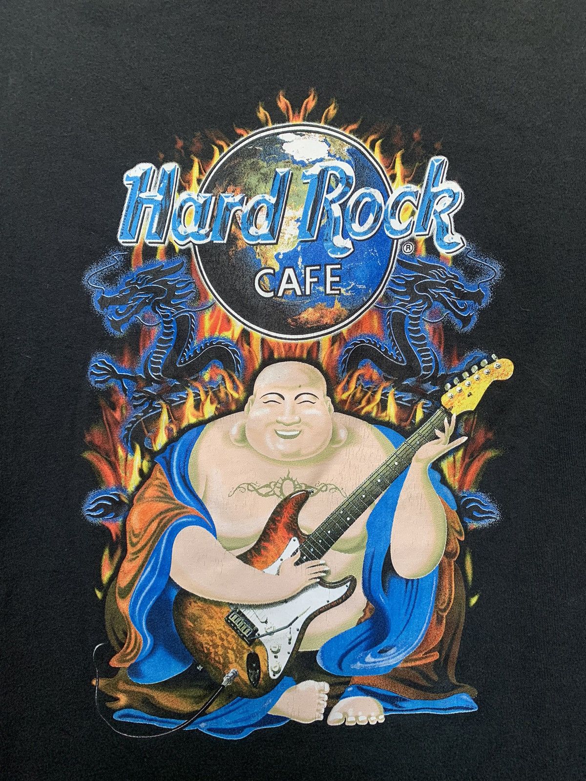 Hard Rock Cafe × Vintage Vintage Oversized Hard Rock Cafe Hong Kong T-Shirt | L-XL Size US XL / EU 56 / 4 - 3 Thumbnail
