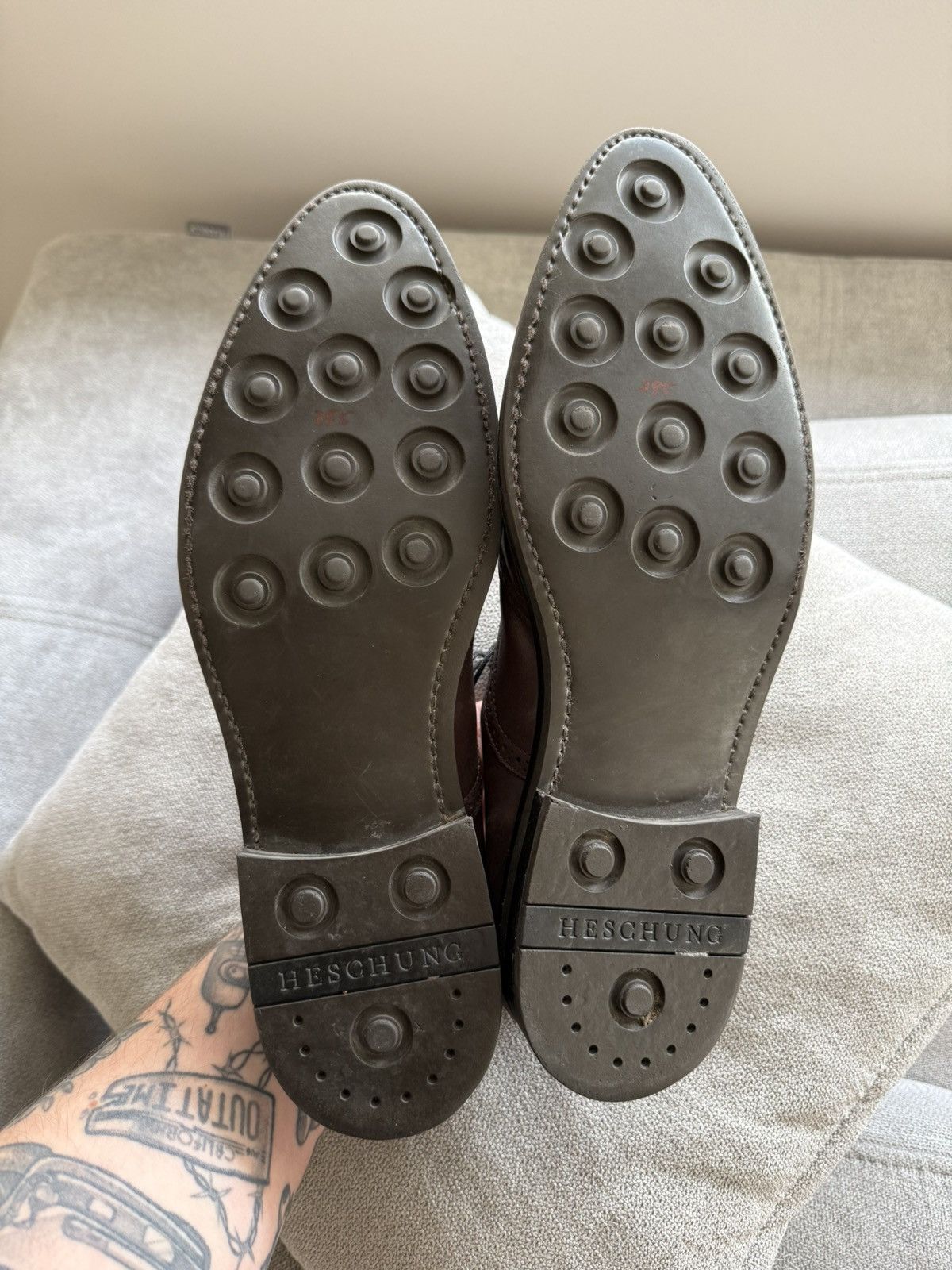 Heschung Heschung Asterac Leather Oxford Shoes Size EU 10,5 Size US 11.5 / EU 44-45 - 9 Thumbnail