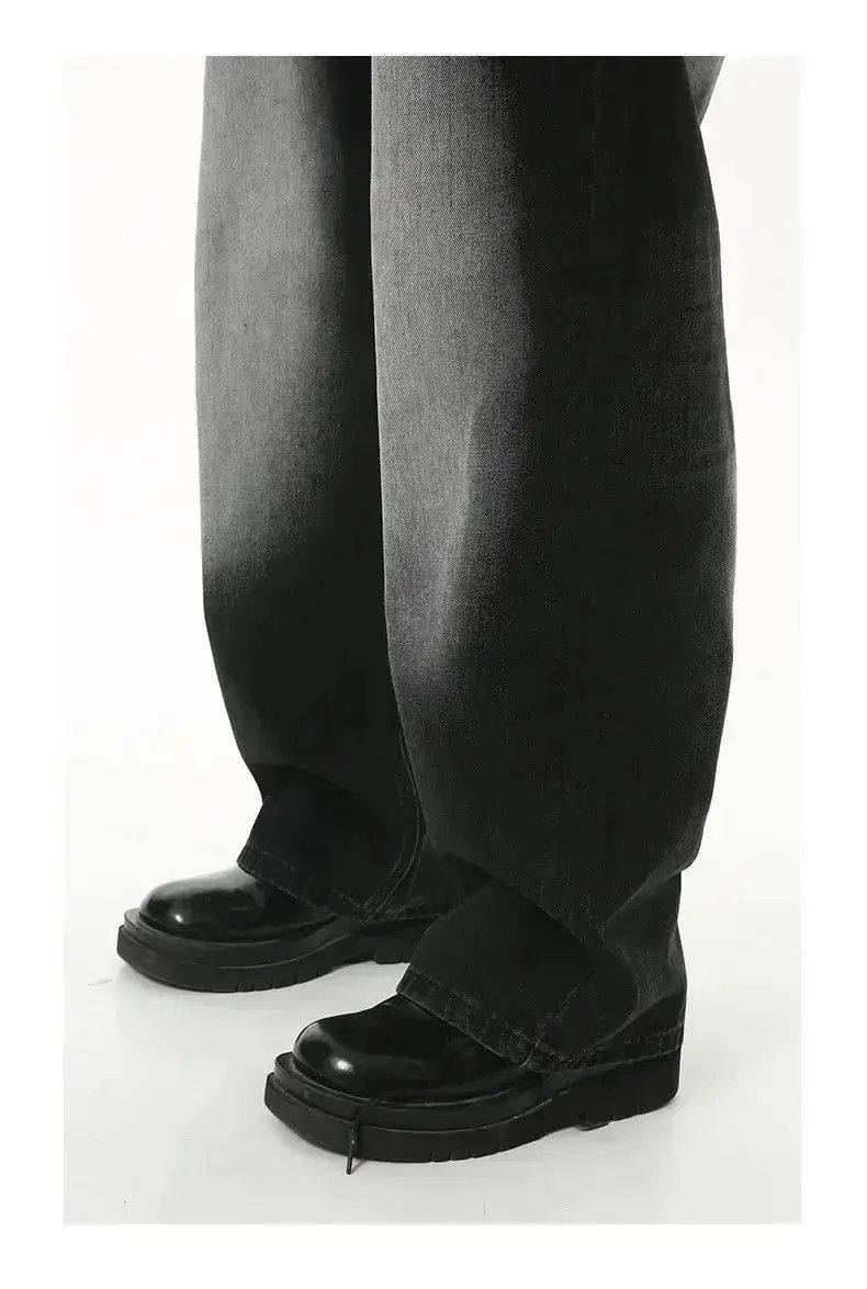 Japanese Brand Loose wide-leg vintage distressed jeans y2k pants Size US 30 / EU 46 - 6 Thumbnail