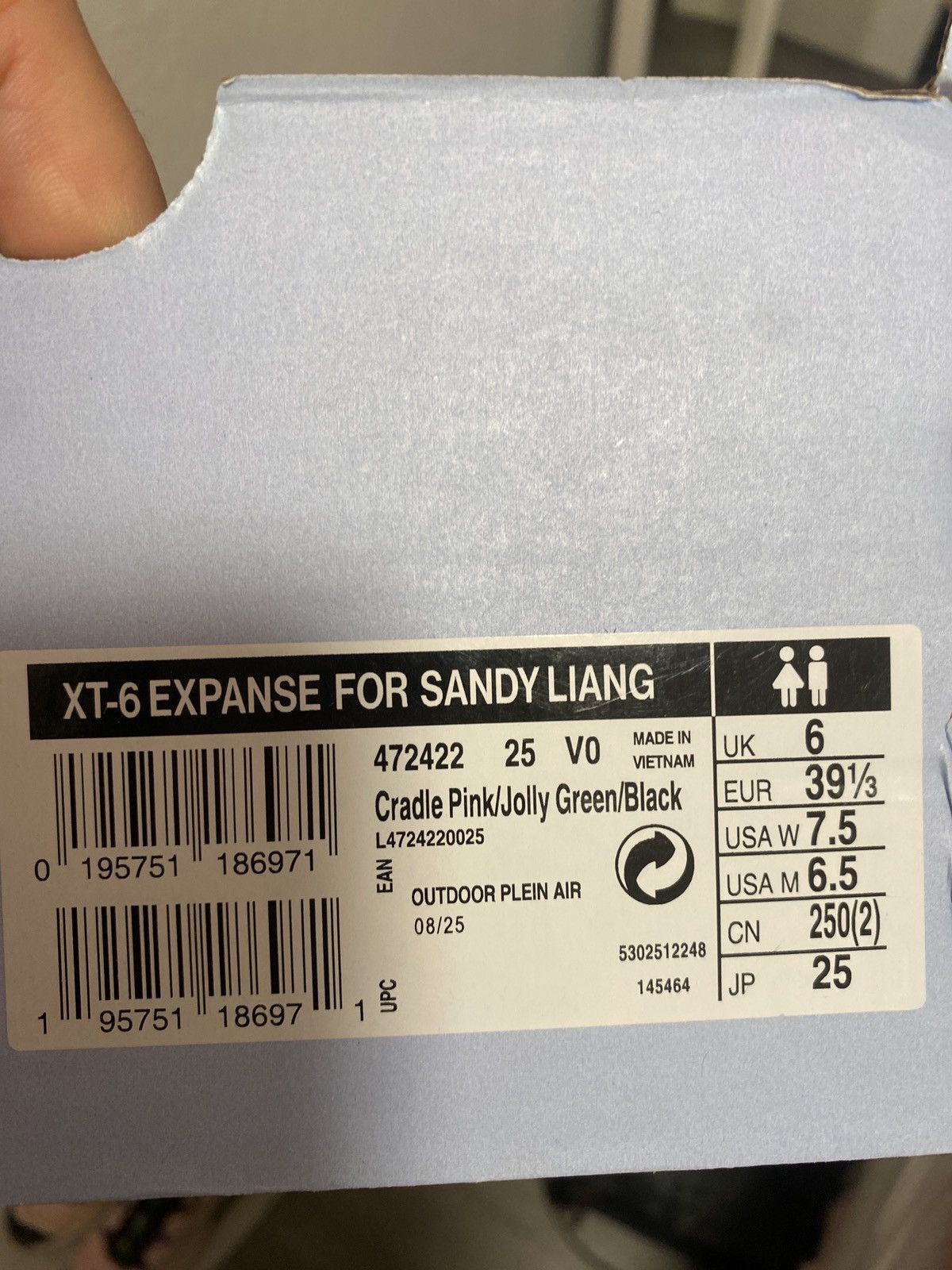 Salomon × Sandy Liang Salomon xt6 sandy liang Size US 7.5 / IT 37.5 - 2 Thumbnail