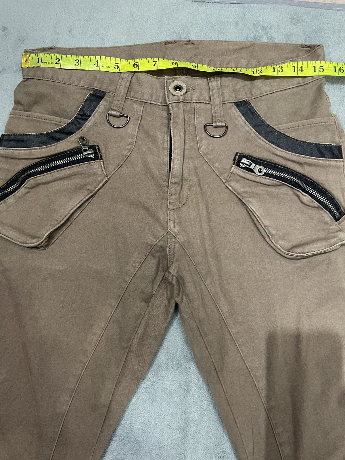 Japanese Brand × PPFM PPFM CURVED LEG BONDAGE PANTS Size US 30 / EU 46 - 4 Thumbnail