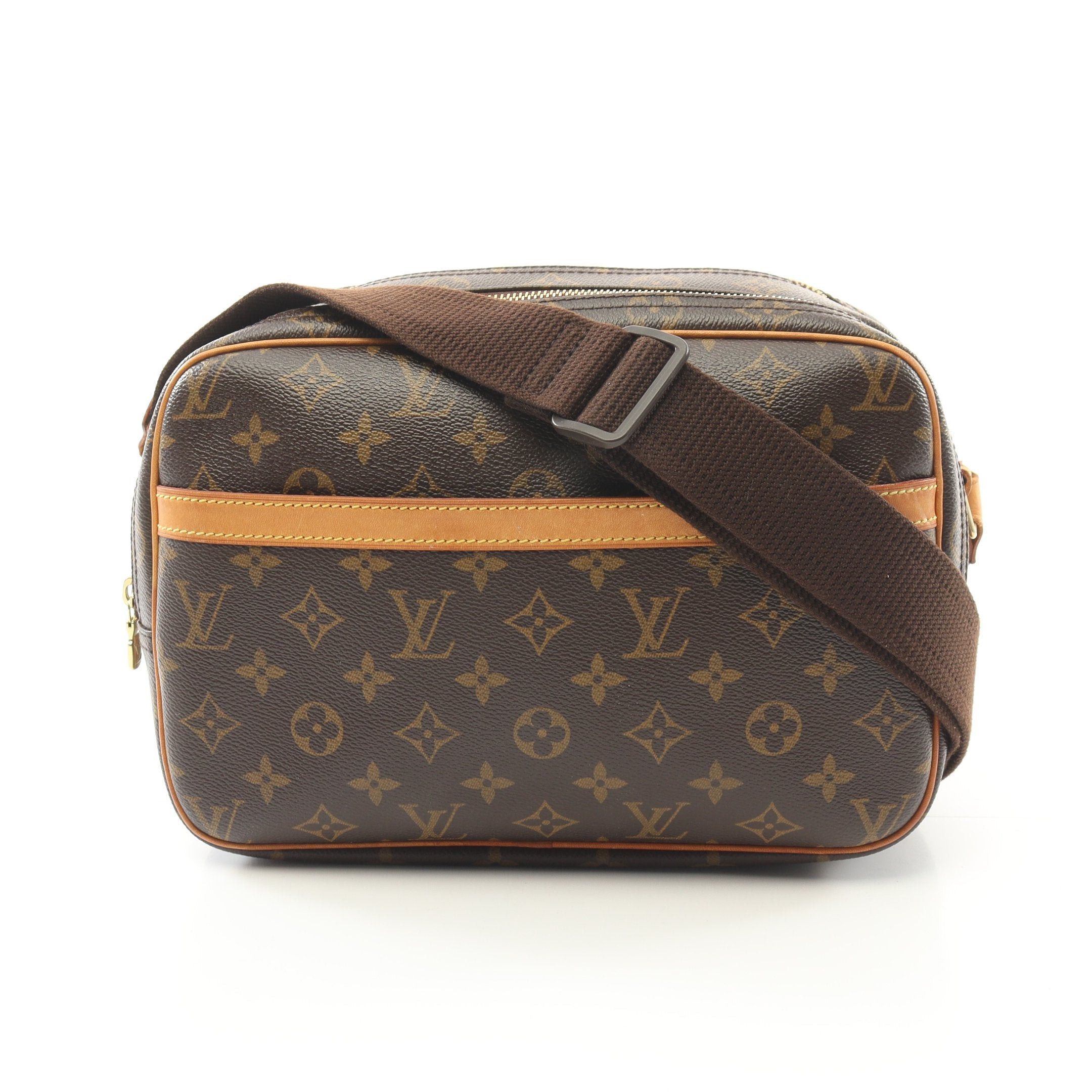 Louis Vuitton Louis Vuitton Reporter Pm Monogram Shoulder Bag Leather Brown Size ONE SIZE - 1 Thumbnail