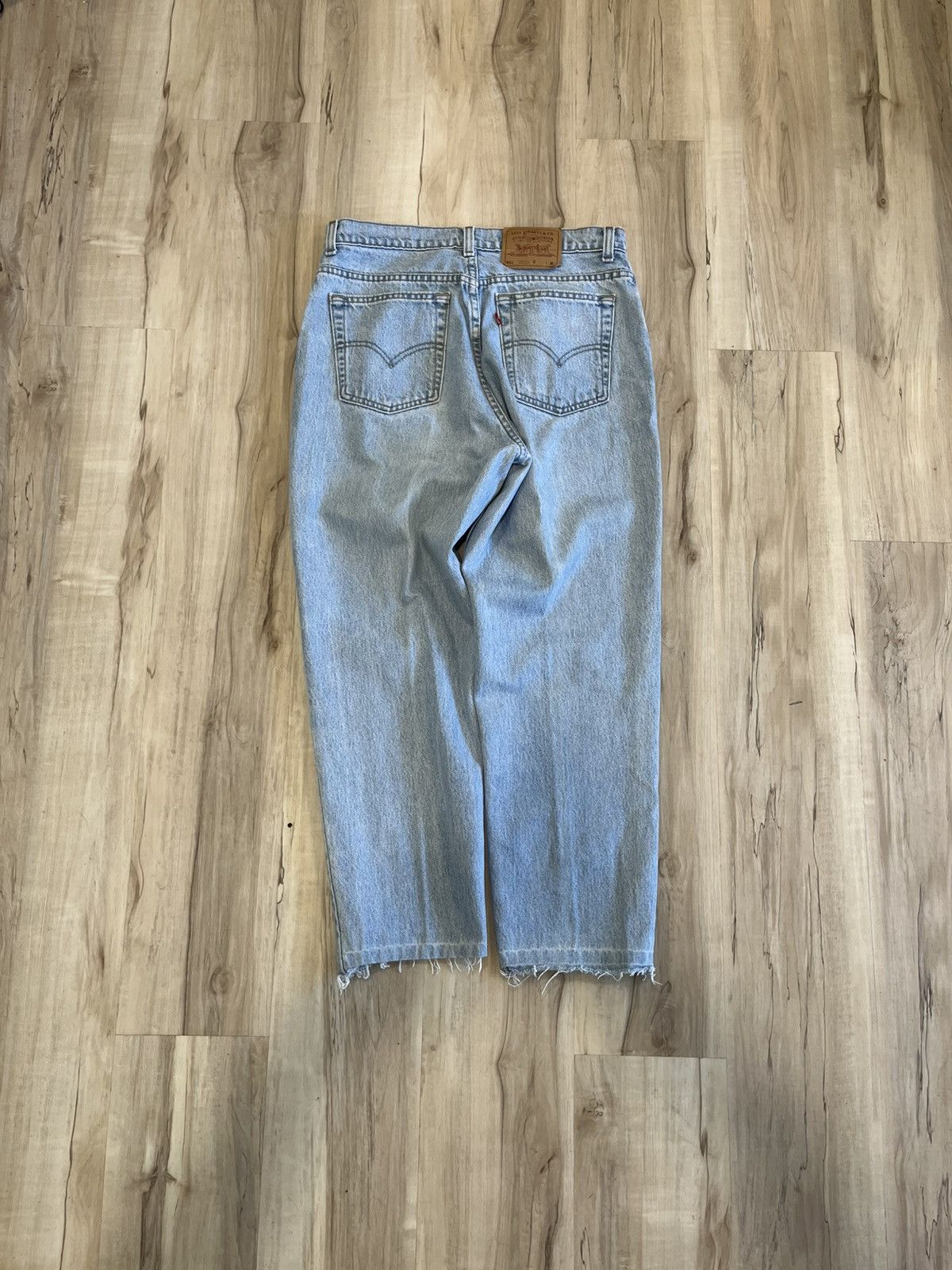 Levi's × Vintage 90s Levi’s 521 jeans Size 32" / US 10 / IT 46 - 2 Thumbnail