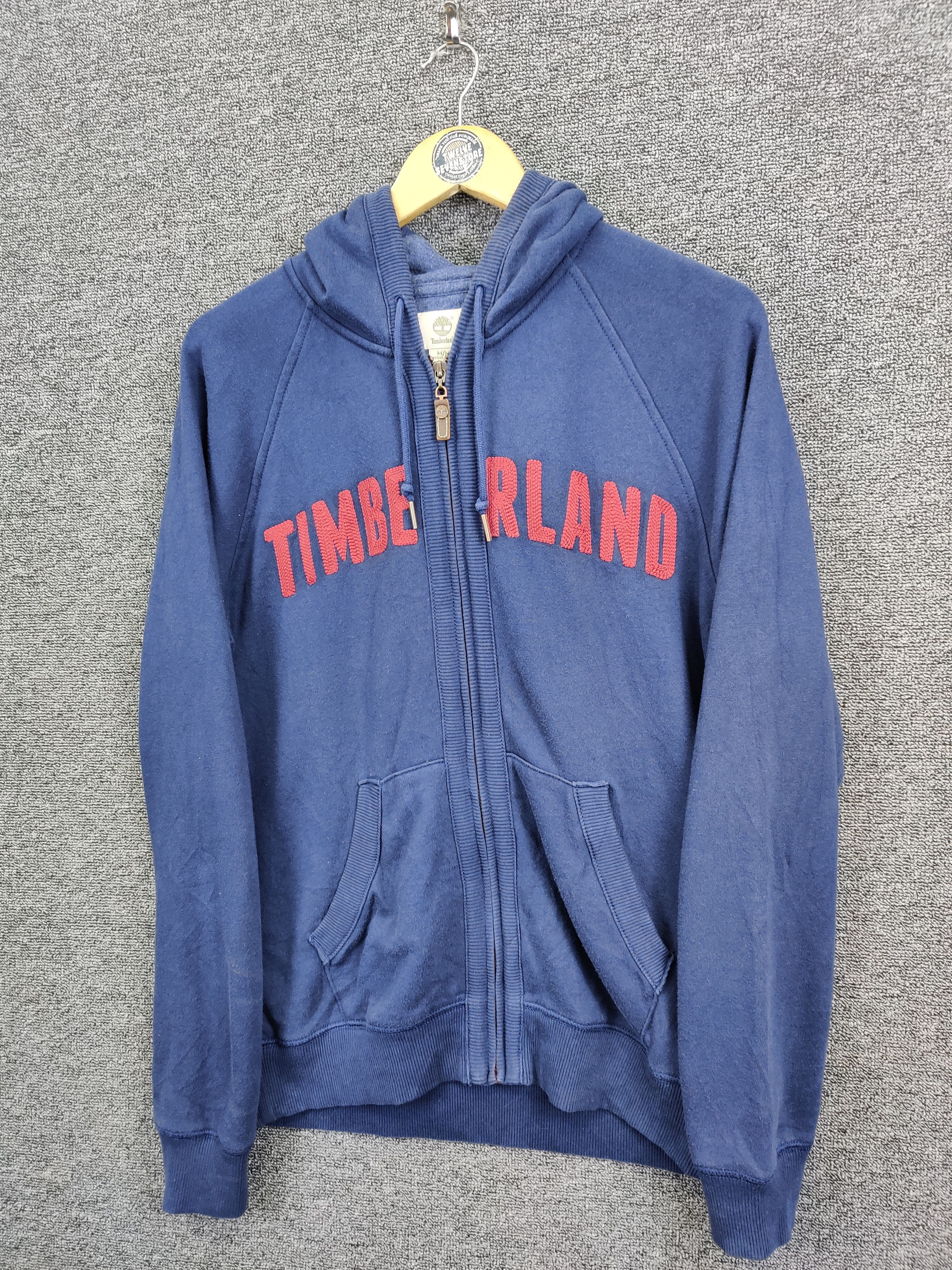Timberland Vintage Timberland Zipper Sweatshirt Hoodie Size US M / EU 48-50 / 2 - 2 Thumbnail