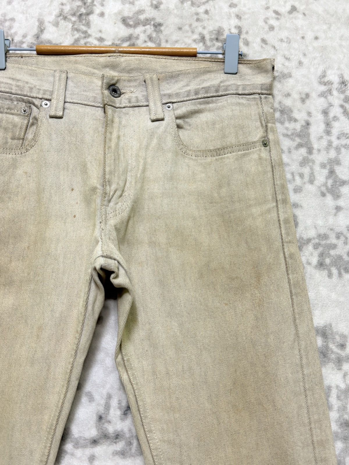Levi's Vintage Levi’s 511 Slim Fit Dirty Sand Wash Jeans Size US 31 - 5 Thumbnail