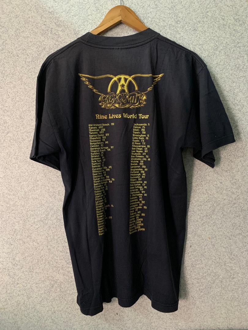 Band Tees × Vintage VINTAGE BAND AEROSMITH Size US L / EU 52-54 / 3 - 2 Thumbnail