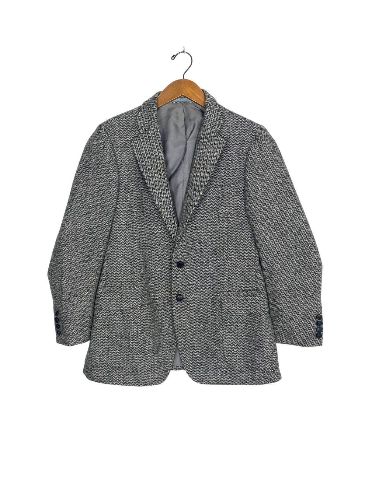 Burberry Herringbone Wool Coat | Grailed