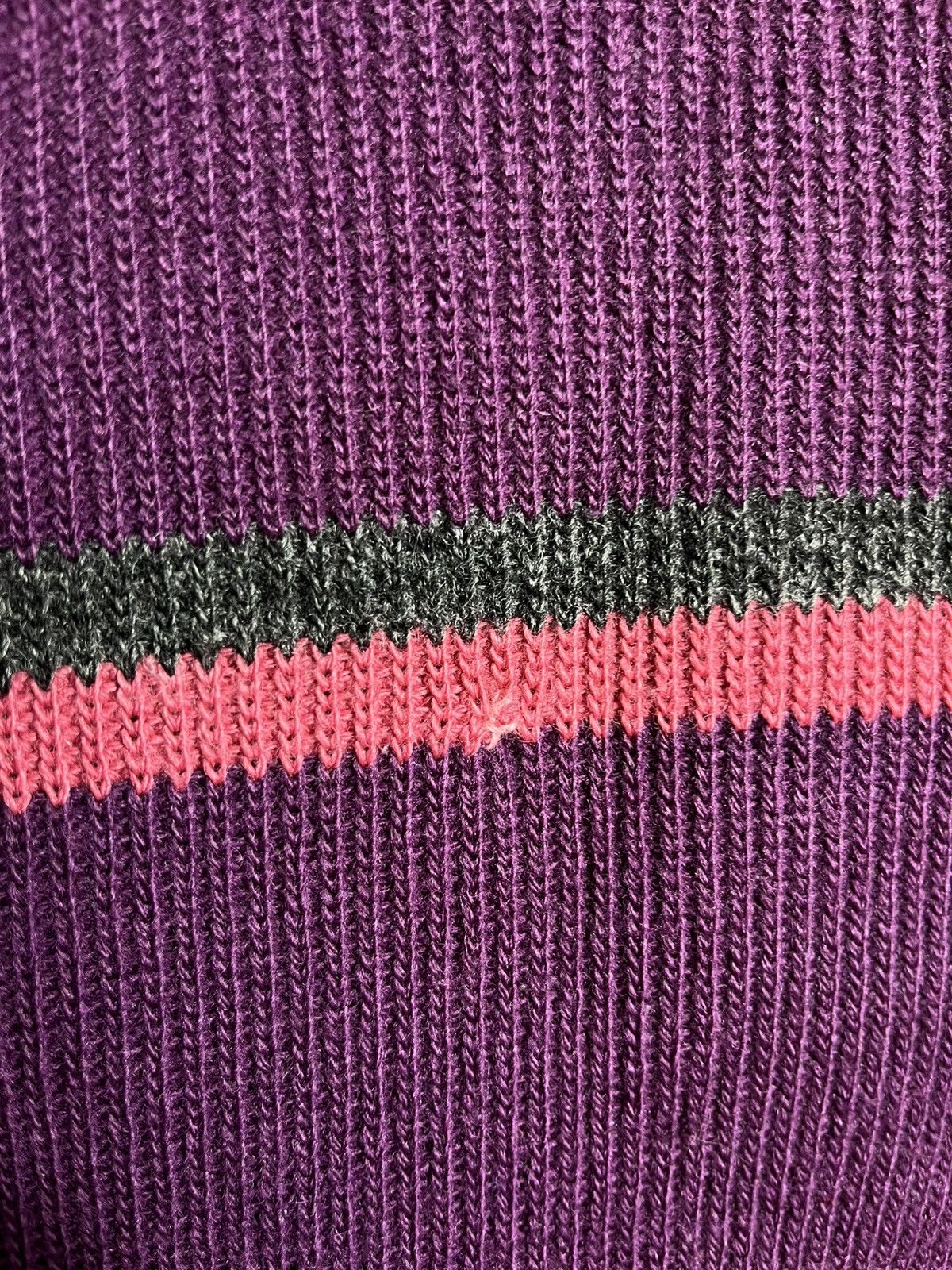 Lacoste Chemise Lacoste 90s sweater striped knit mens wool france Size US M / EU 48-50 / 2 - 5 Thumbnail