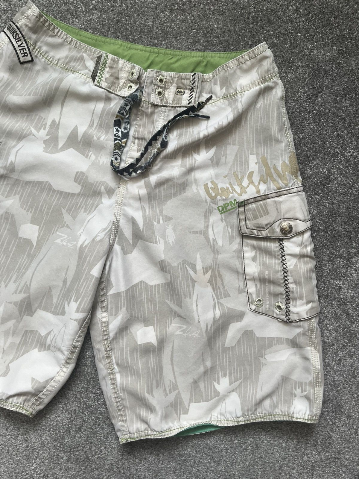 Futura × Quiksilver Futura x Quiksilver 2007 Pointman Shorts Size US 30 / EU 46 - 3 Thumbnail
