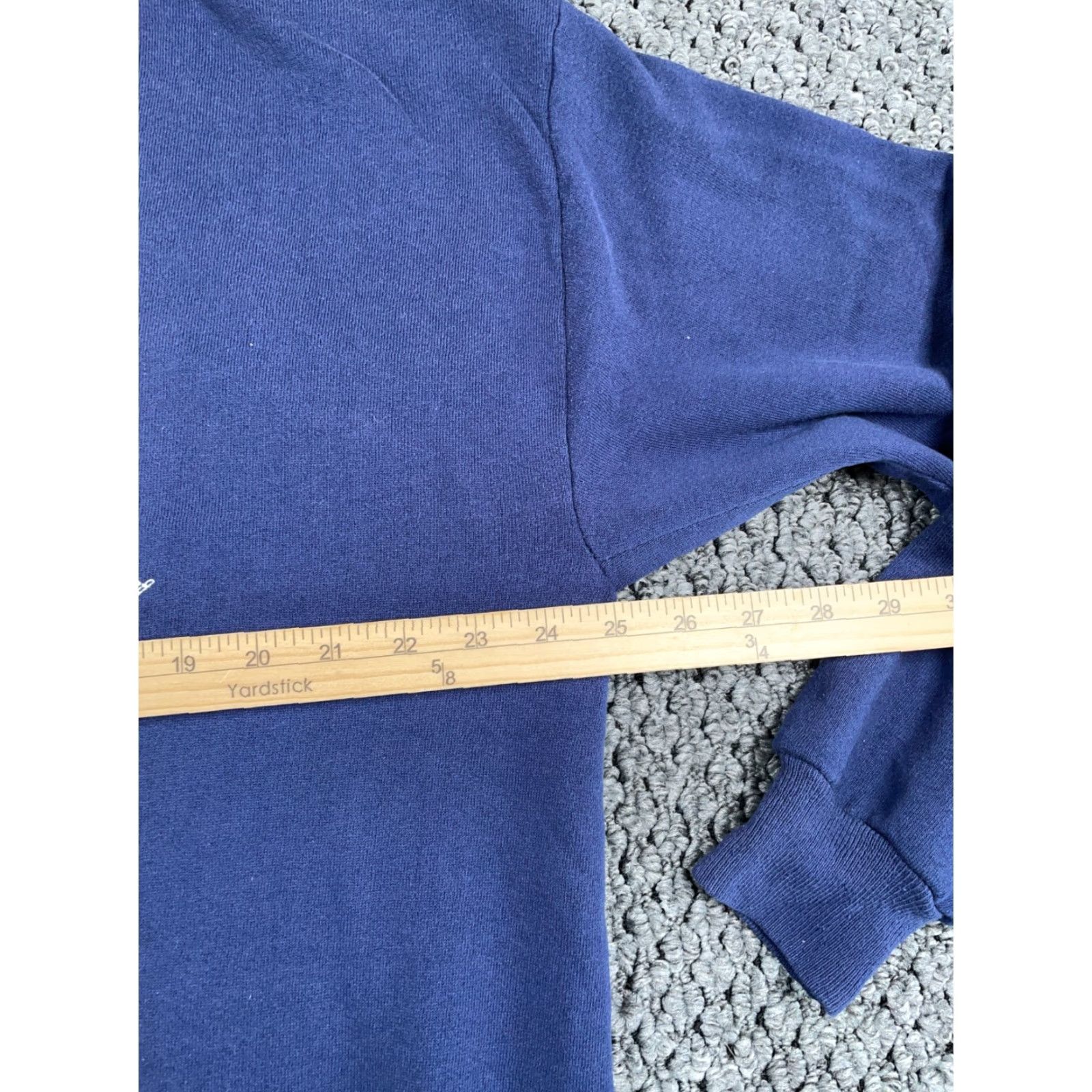 Jerzees VINTAGE Jerzees Sweatshirt 2XL Adult Blue Columbus Nina Ship 500th Anniversary Graphic Print 90s Nautical Retro Size US XXL / EU 58 / 5 - 6 Thumbnail