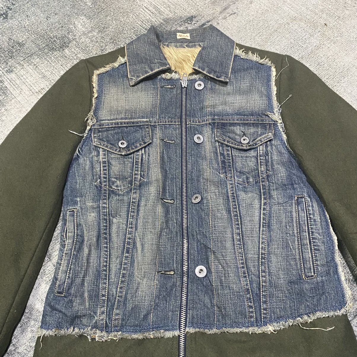 Other Nolita N.Y.C Half Denim Jacket Size S / US 4 / IT 40 - 13 Thumbnail