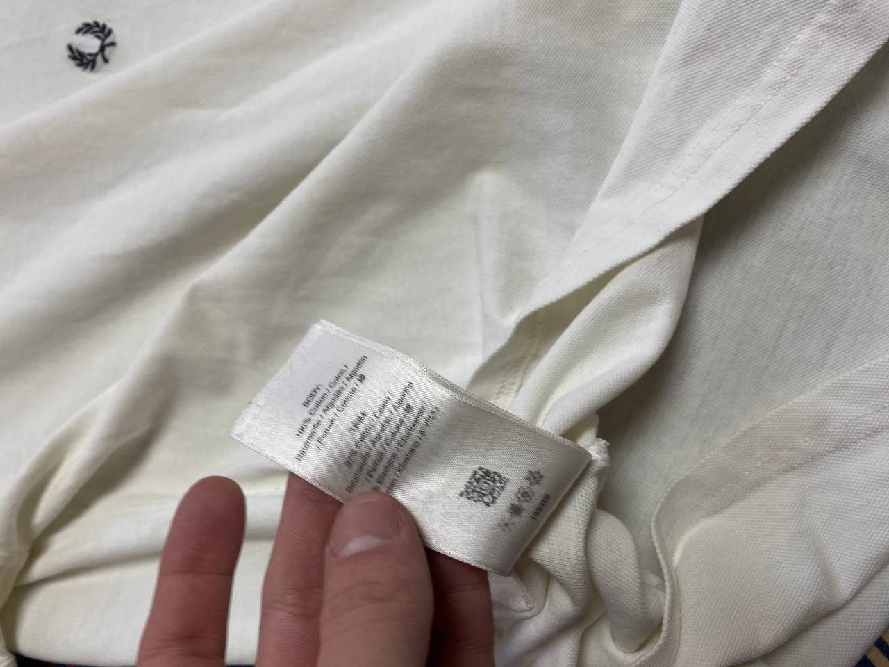 Fred Perry Streetwear T-Shirt Fred Perry white logo Y2K Vintage Size US S / EU 44-46 / 1 - 4 Thumbnail