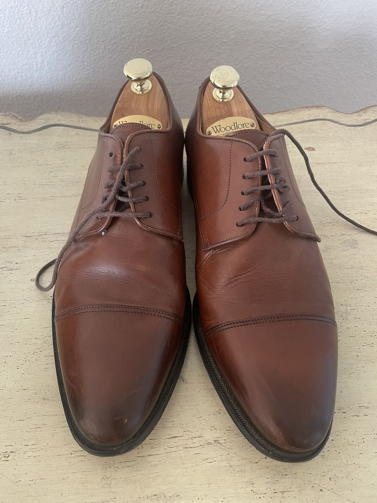 Suitsupply Italian Calf Leather Cap Toe Oxford Shoes Size US 10 / EU 43 - 1 Thumbnail