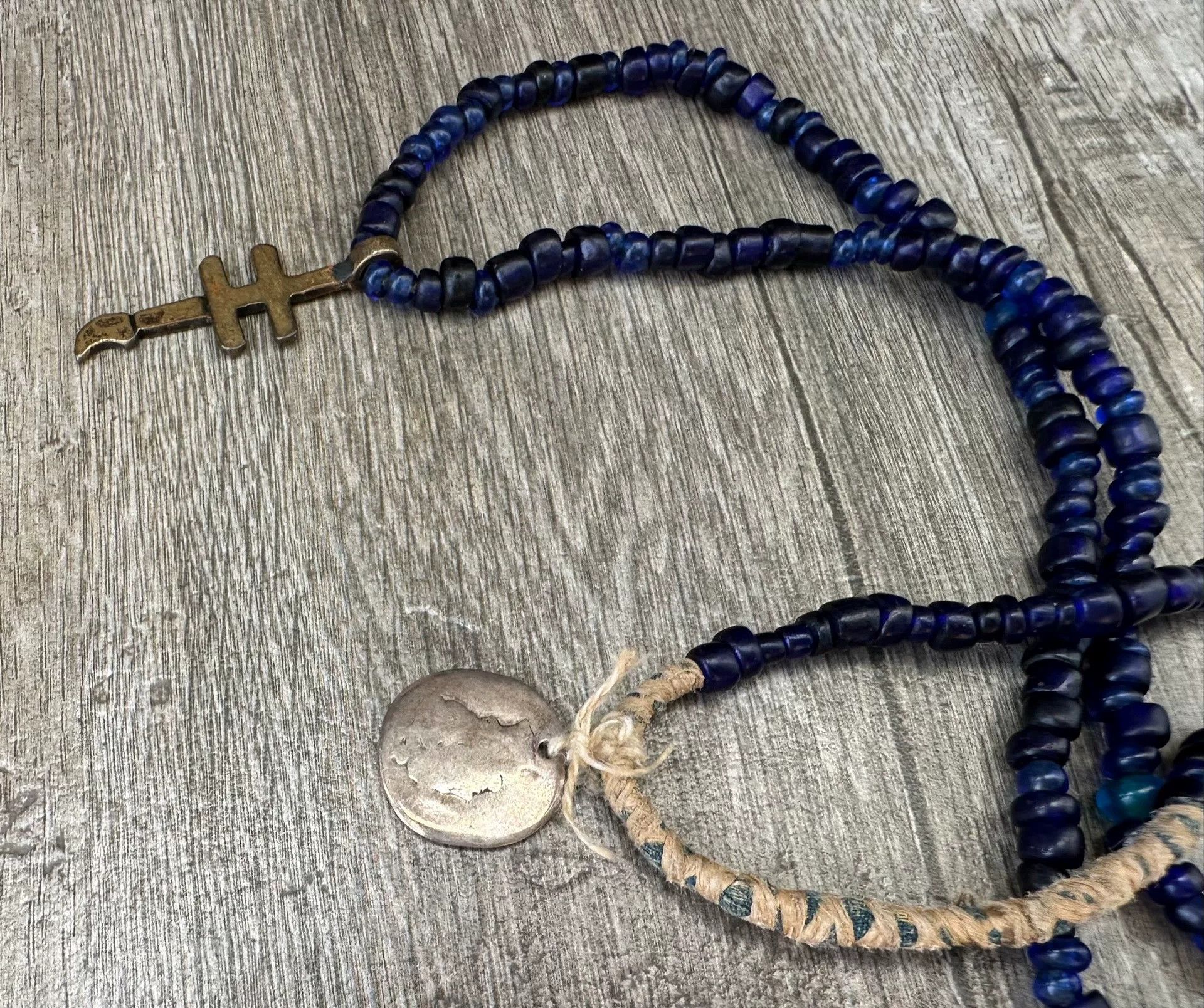 Visvim VISVIM Blue Glass Bead Necklace Size ONE SIZE - 6 Thumbnail