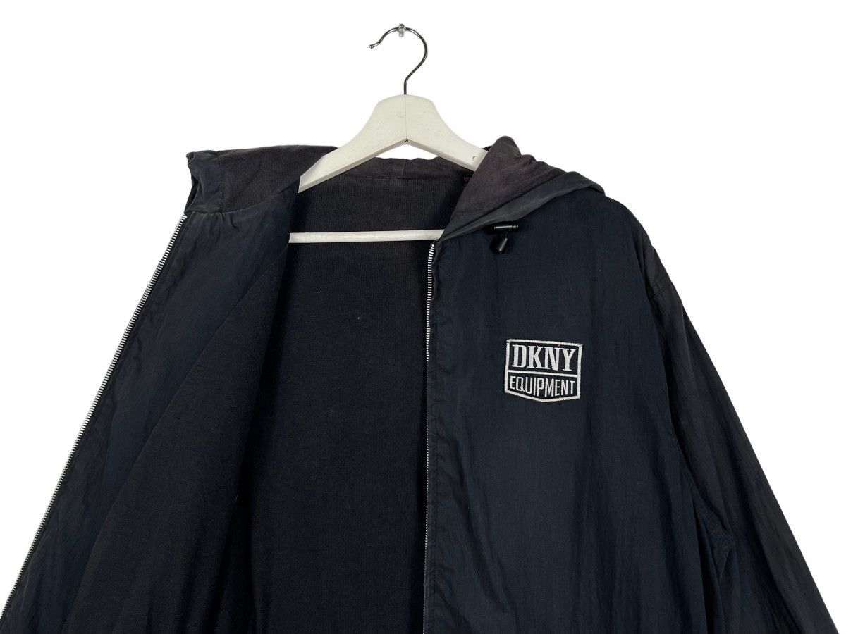 DKNY × Vintage 🔥 VINTAGE 90s DKNY USA HOODIE JACKET Size US S / EU 44-46 / 1 - 11 Thumbnail
