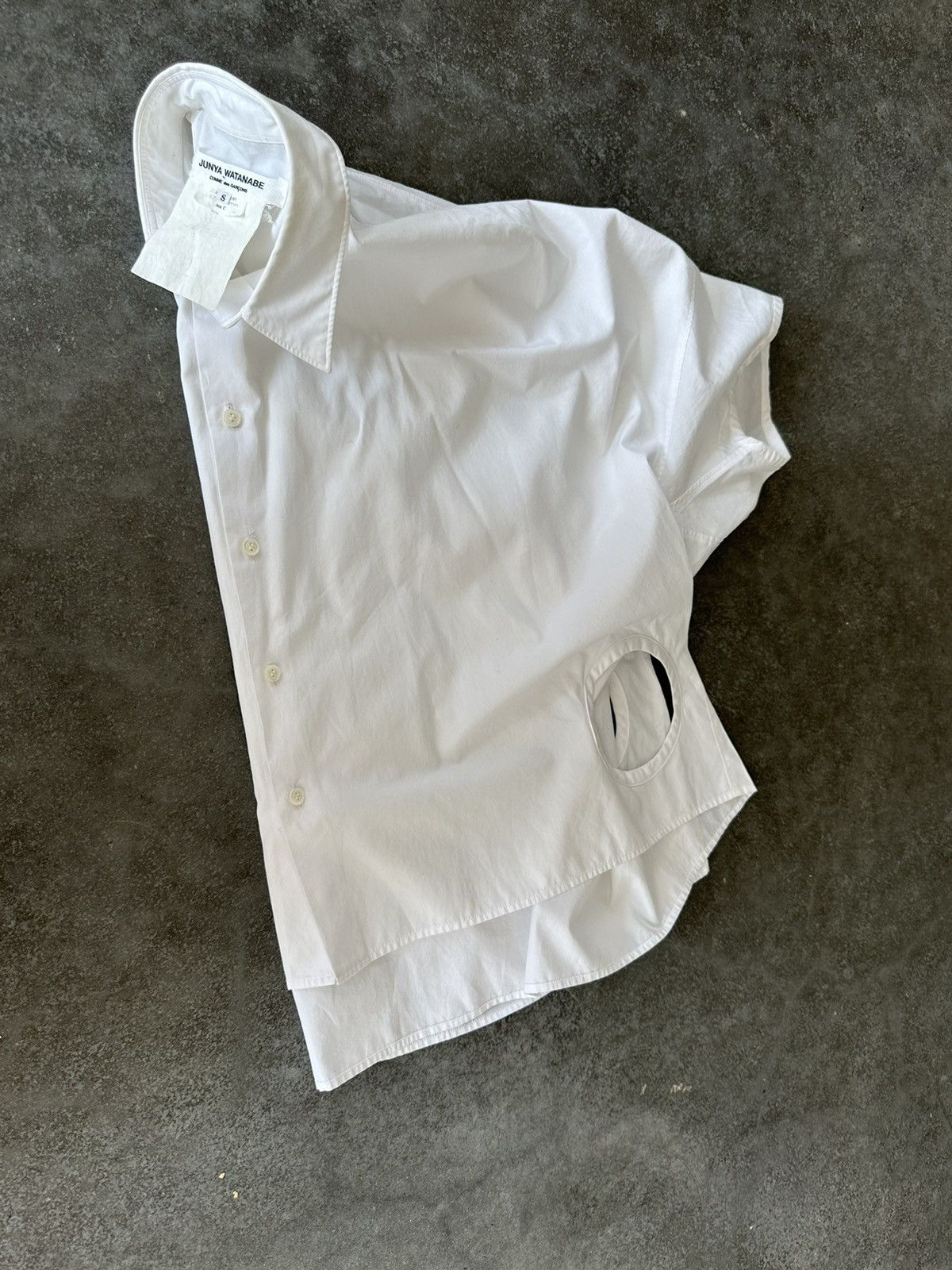 Comme des Garcons × Junya Watanabe Buttoned short sleeves shirt Size S / US 4 / IT 40 - 2 Thumbnail