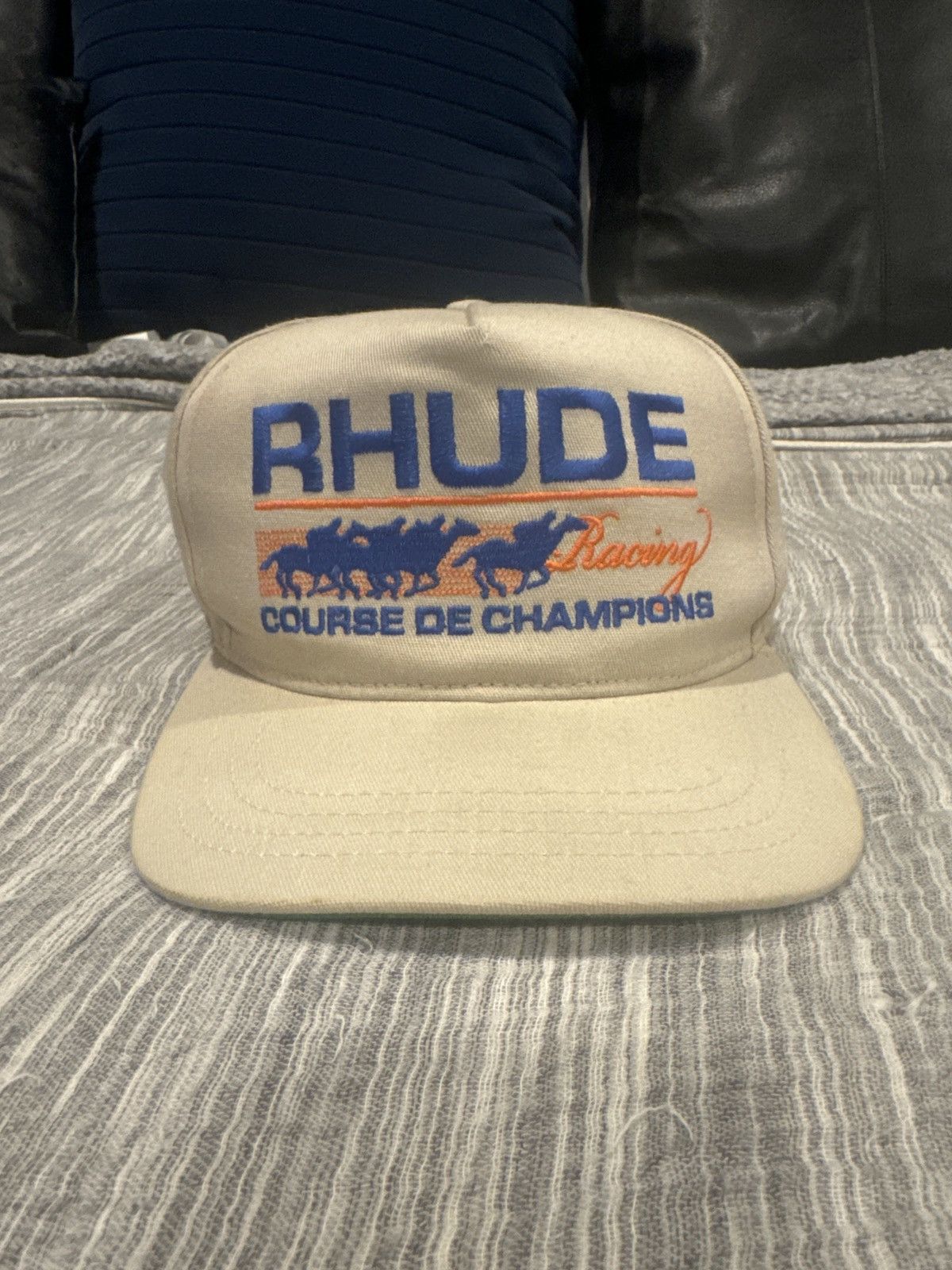 Rhude Rhude Racing Hat Size ONE SIZE - 1 Thumbnail