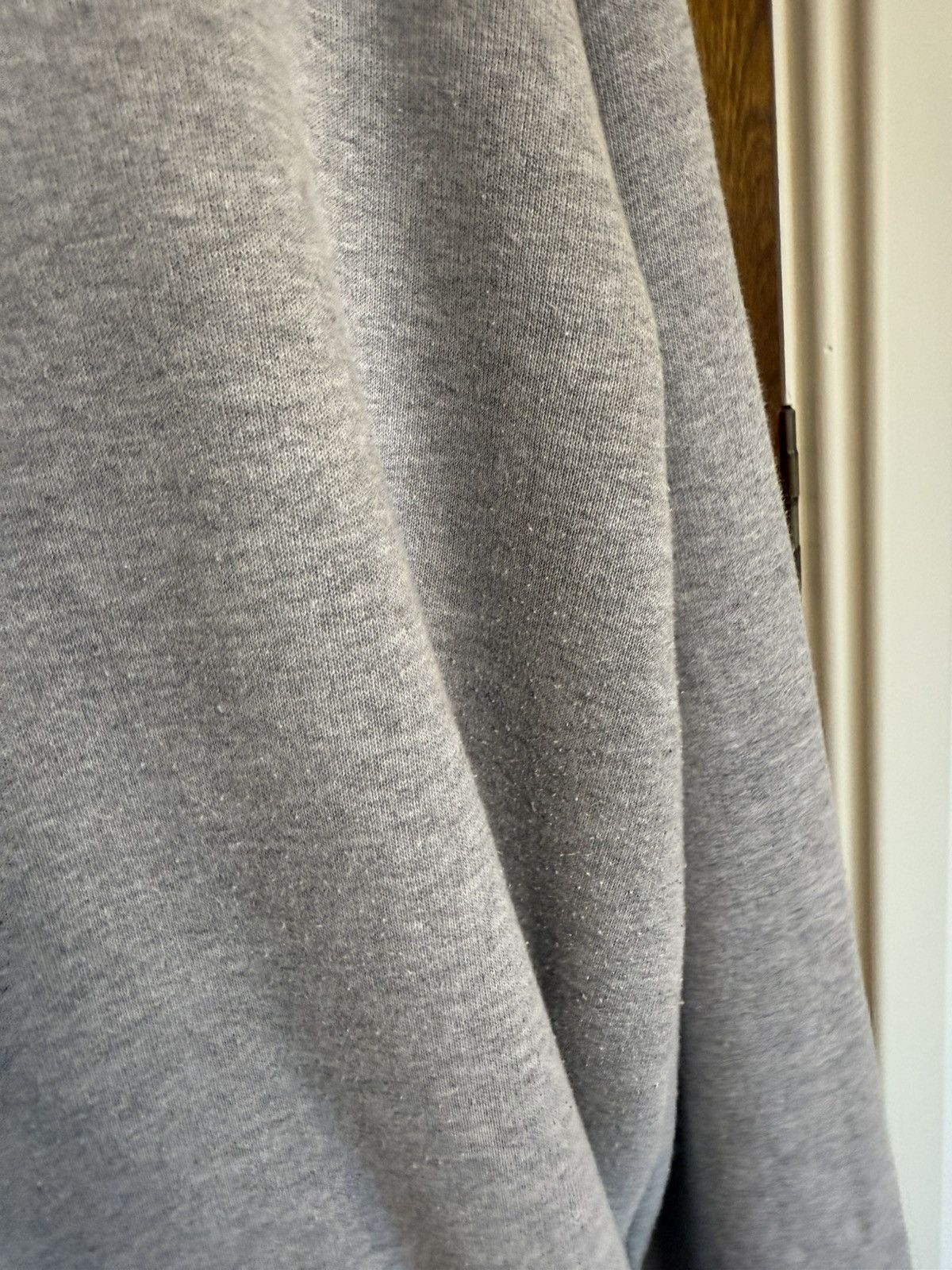 Saint Laurent Paris SS20 Saint Laurent Rive Gauche logo hoodie grey XXL Size US XXL / EU 58 / 5 - 14 Thumbnail