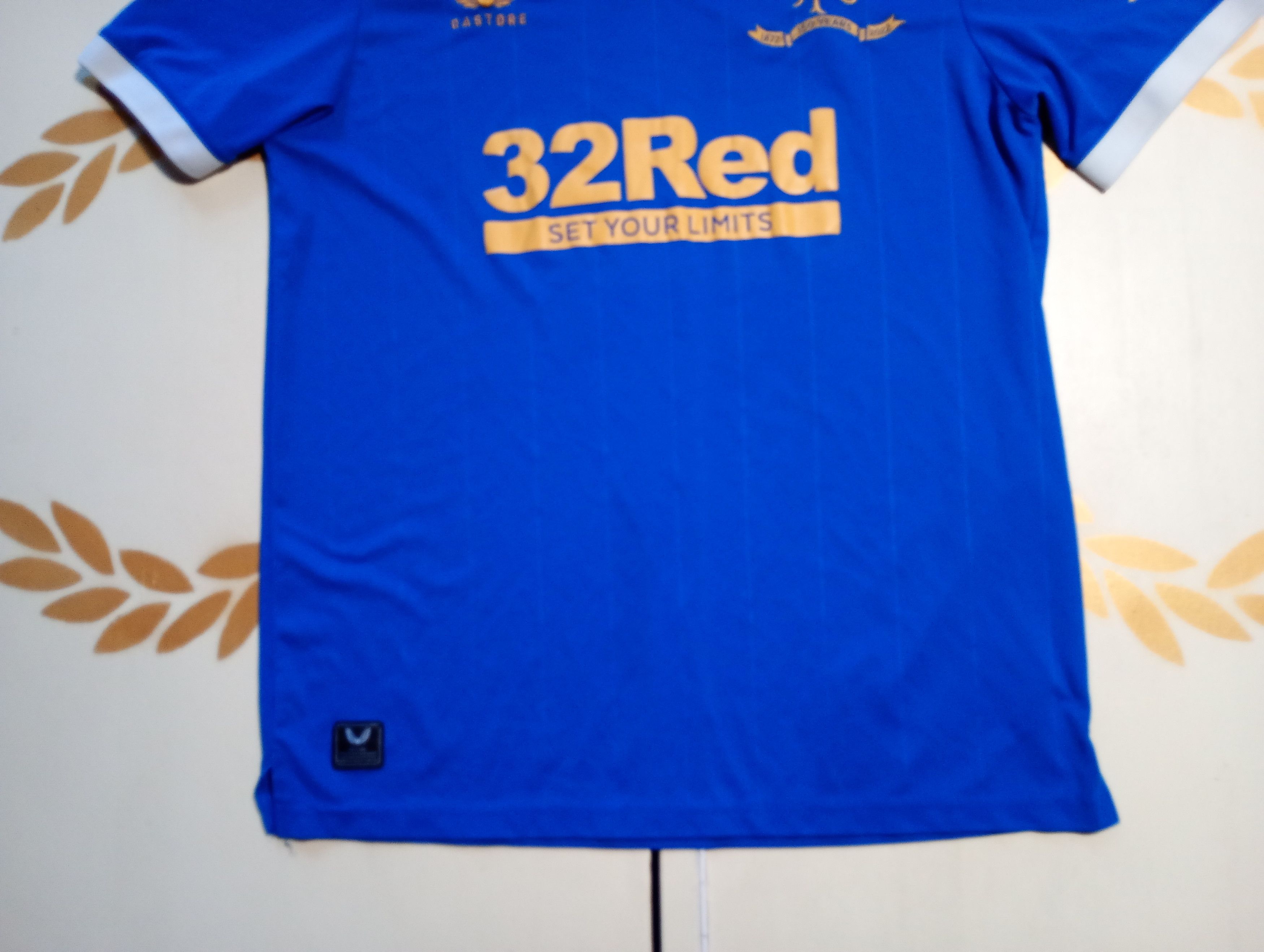 Castore Castore Glasgow Rangers FC home jersey, 2021-2022 Size US L / EU 52-54 / 3 - 4 Thumbnail