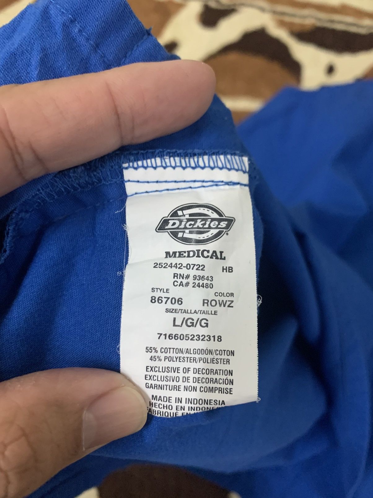 Dickies LAST DROP#Dickies Medical Uniform Stanbrigde University Size US L / EU 52-54 / 3 - 4 Thumbnail