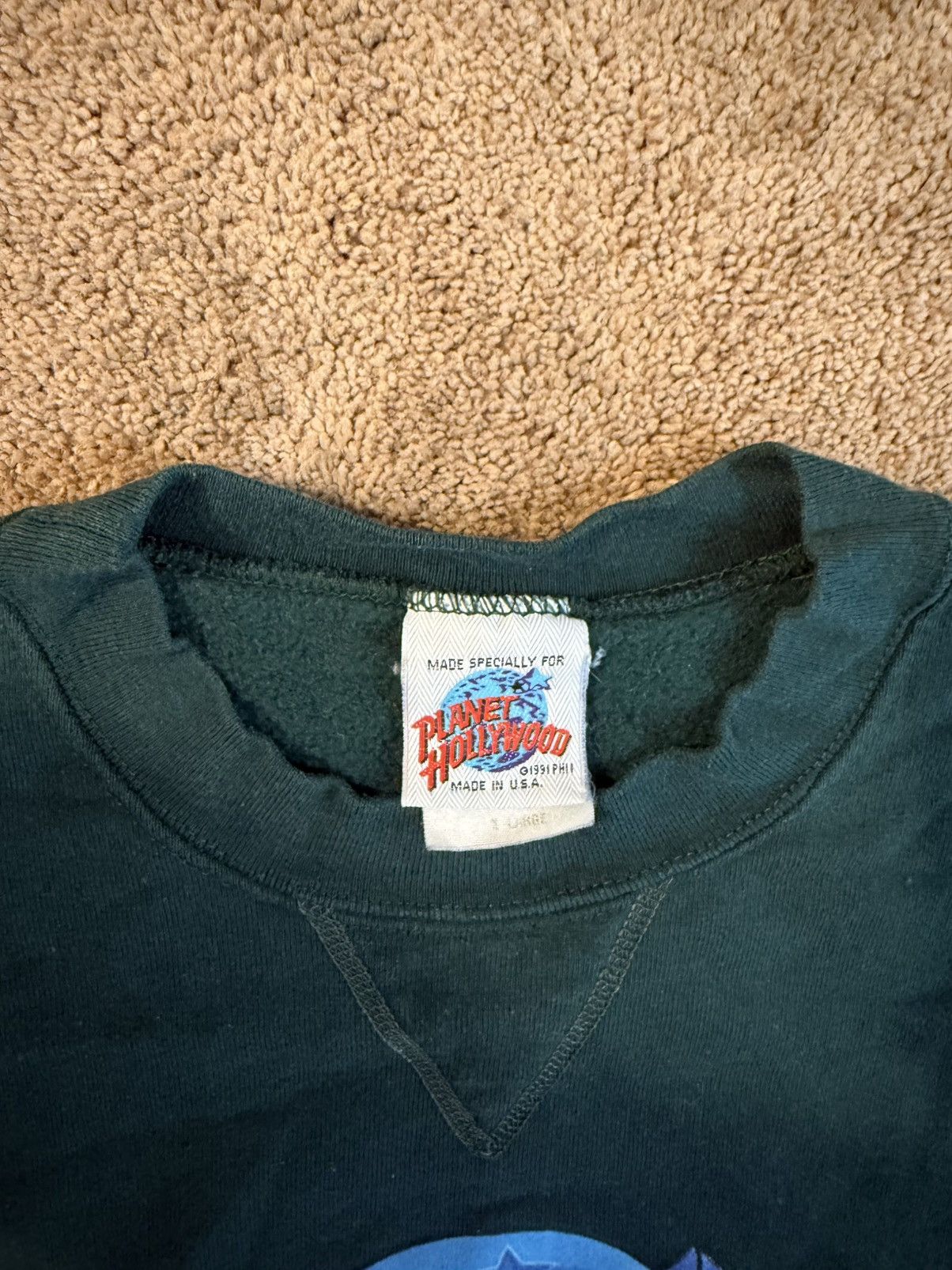 Planet Hollywood Vintage Planet Hollywood Orlando Sweatshirt Crewneck Large Size US XL / EU 56 / 4 - 3 Thumbnail