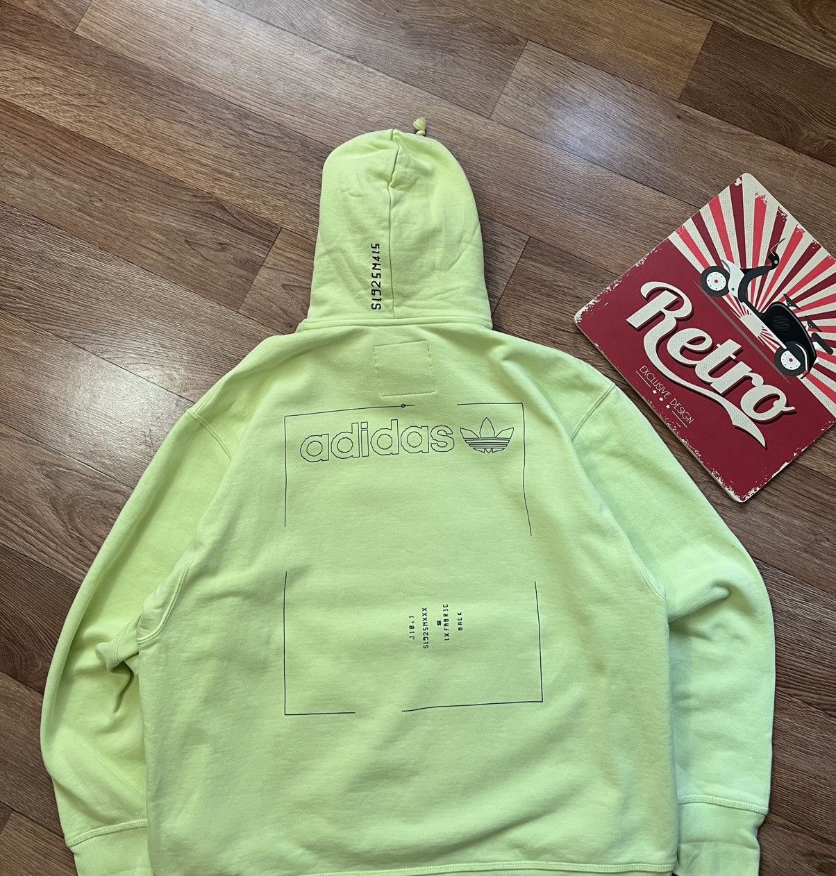 Adidas Adidas ORIGINALS Kaval Graphic Hoodie Size US XL / EU 56 / 4 - 6 Thumbnail