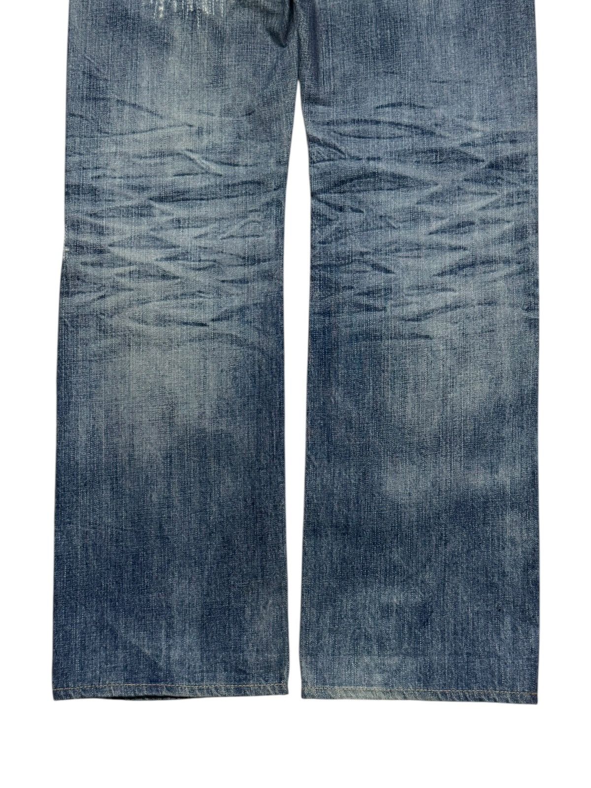 AG Adriano Goldschmied Vintage AG Adriano Goldschmied Destroyed Vintage Wash Denim Size US 33 - 7 Thumbnail