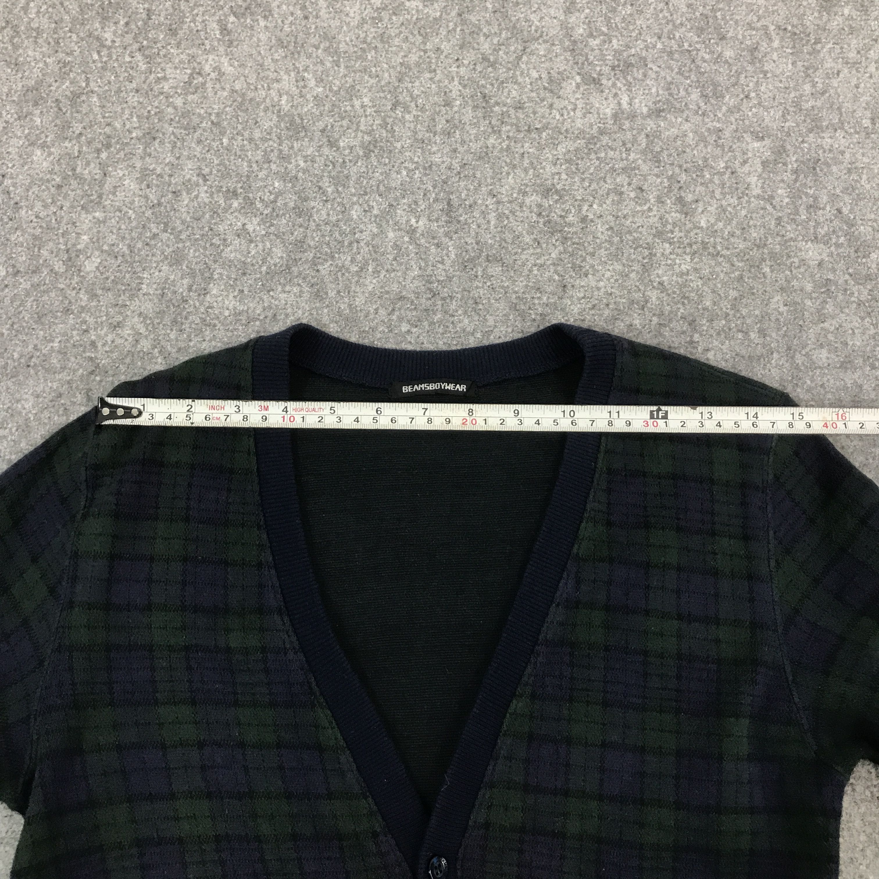 Beams Plus × Japanese Brand BEAMS BOY WEAR FLANNEL CARDIGAN BUTTON JACKET Size US S / EU 44-46 / 1 - 9 Thumbnail