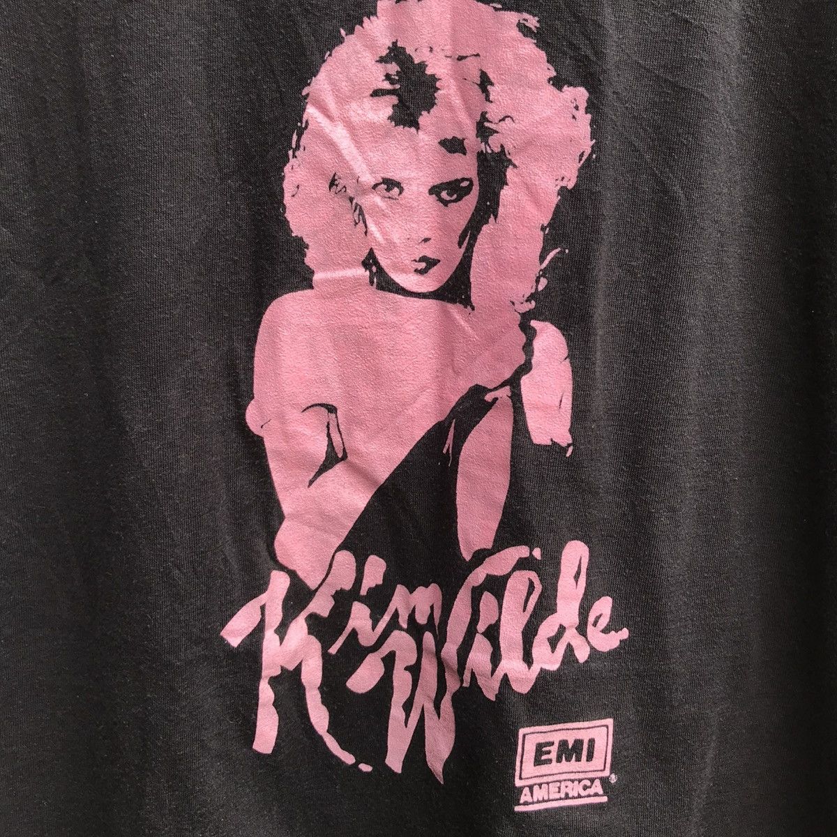 Band Tees Vintage 80s KIM WILDE promo tee new wave Size US S / EU 44-46 / 1 - 4 Thumbnail