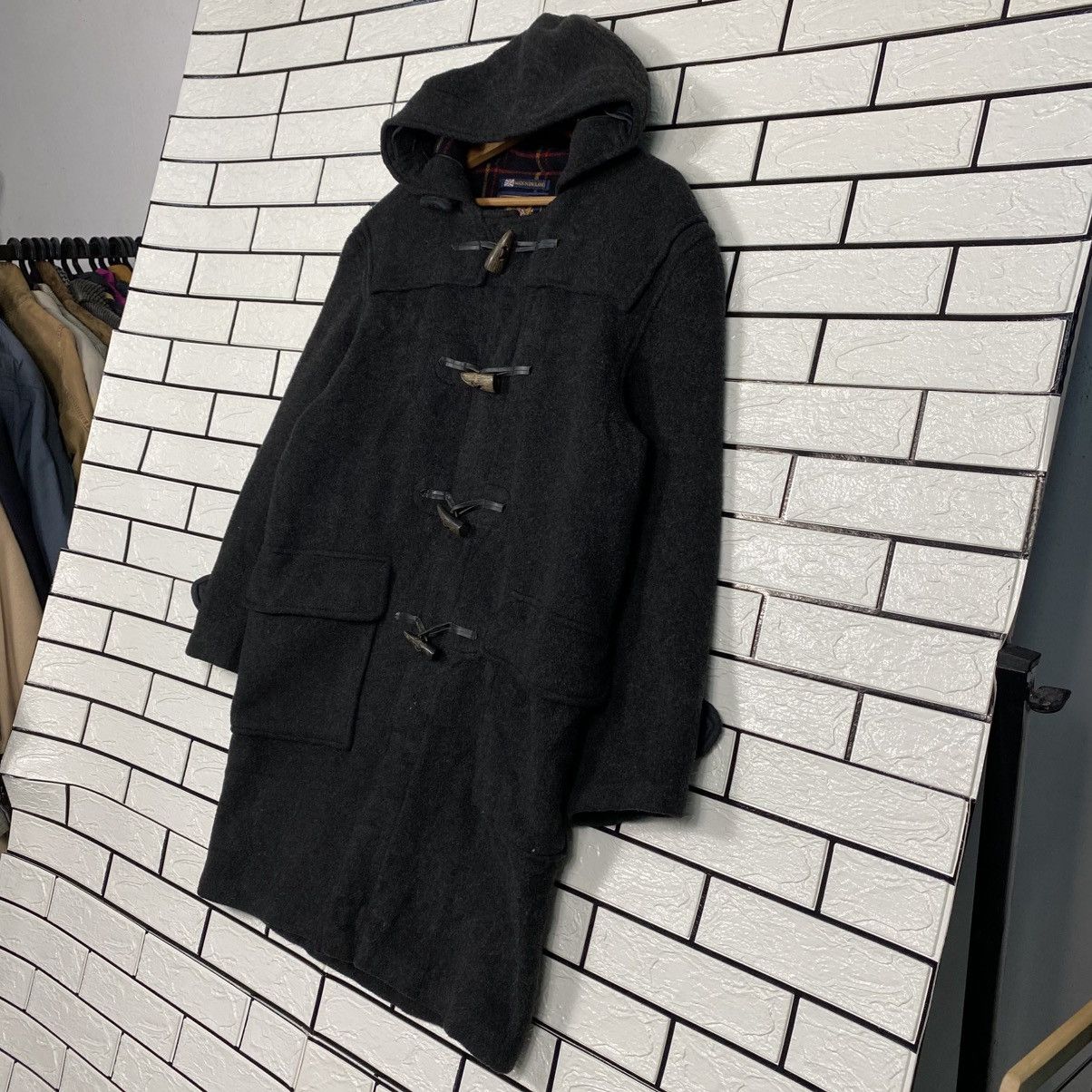 Gloverall 📌Vintage Wool Duffle Jacket Gloverall Made in England Tartan Size US M / EU 48-50 / 2 - 3 Thumbnail