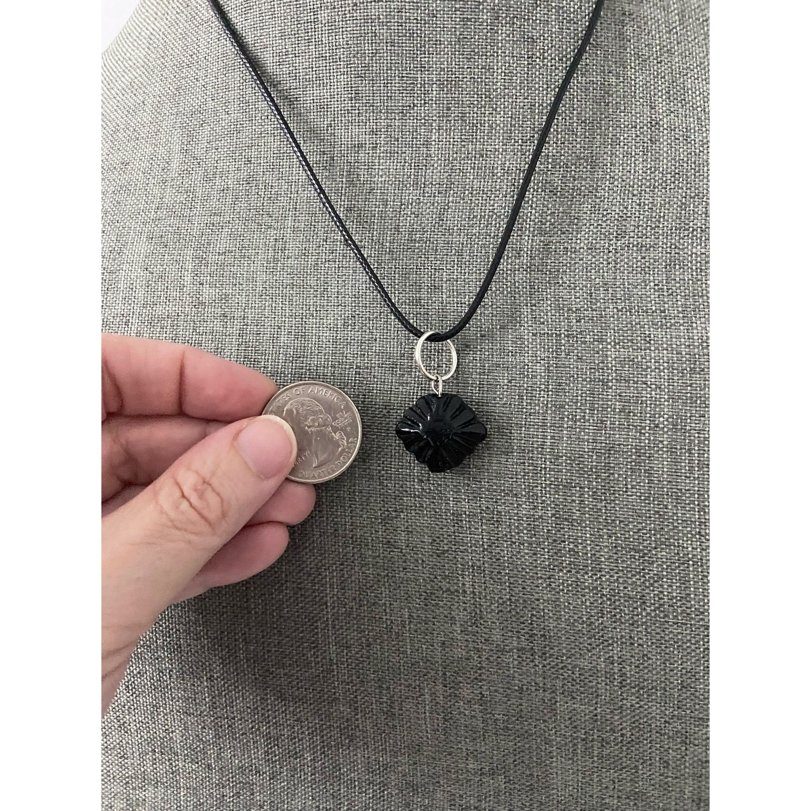 Handmade geometric pendant necklace Size ONE SIZE - 4 Thumbnail
