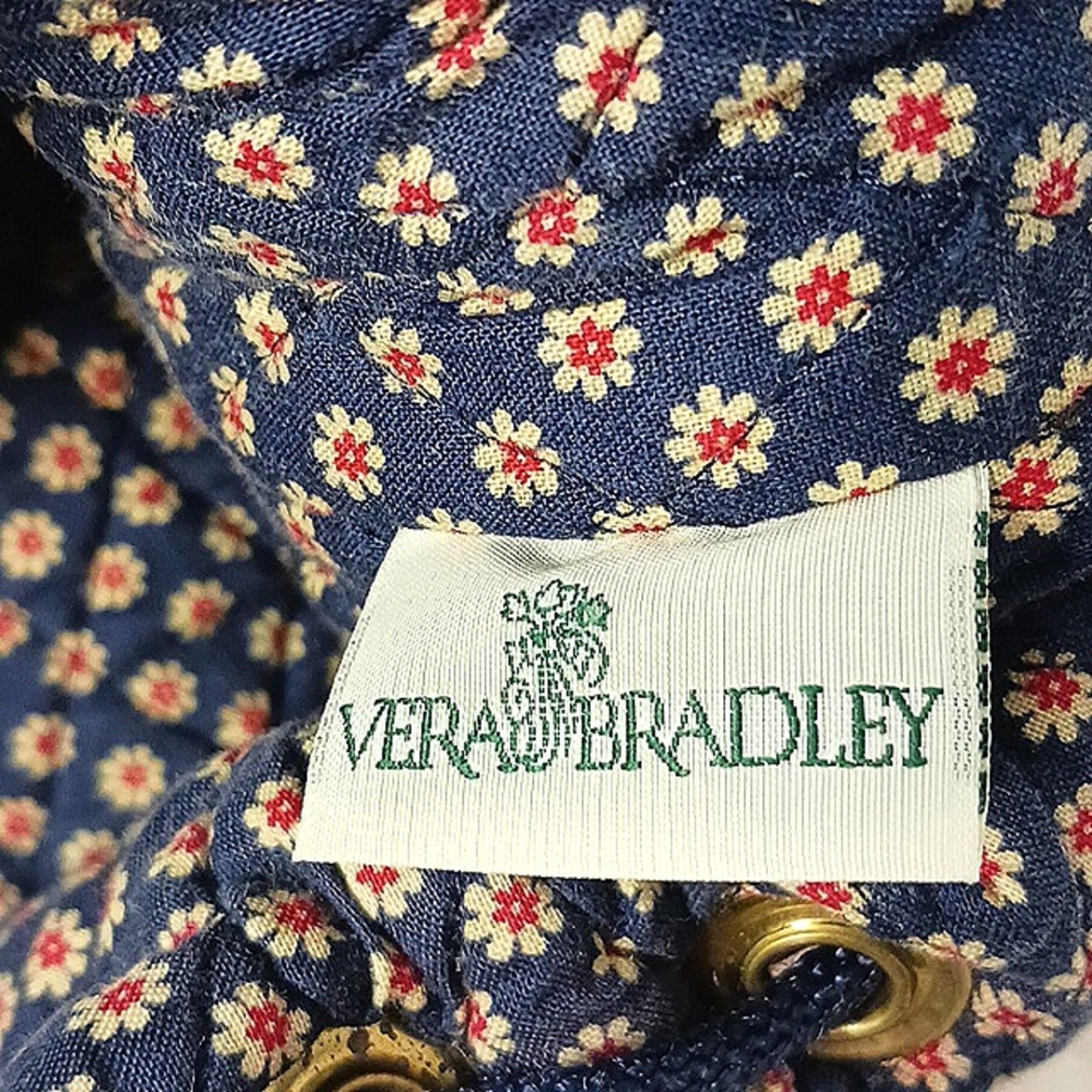 Vera Bradley Backpack VERA BRADLEY Red Blue Boho Travel Paisley QUILTED Size ONE SIZE - 15 Thumbnail
