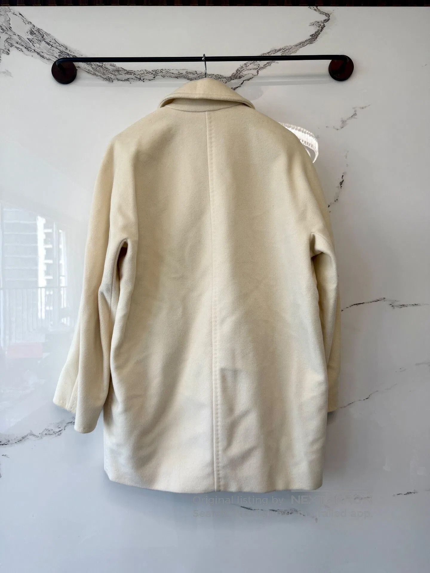 Max Mara Max Mara White Double. Size S / US 4 / IT 40 - 3 Thumbnail