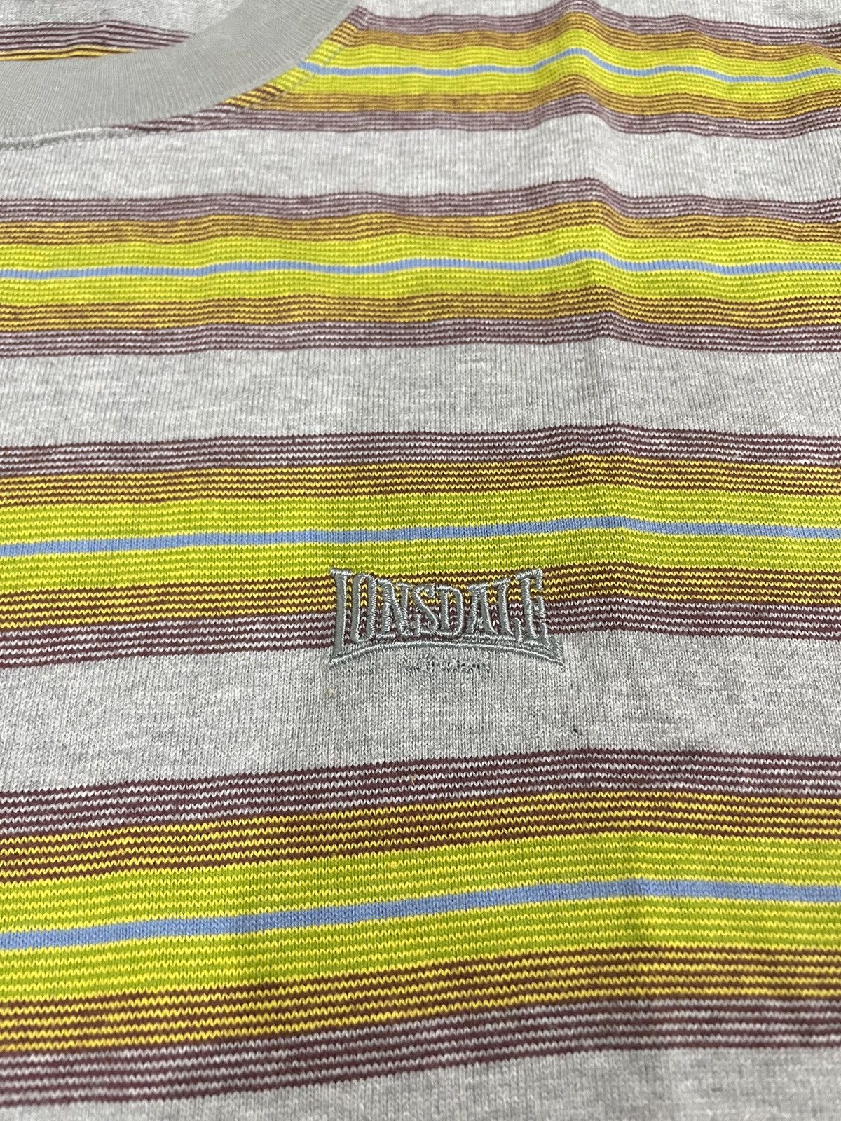 Lonsdale Vintage Striped Lonsdale London T Shirt Size US M / EU 48-50 / 2 - 3 Thumbnail