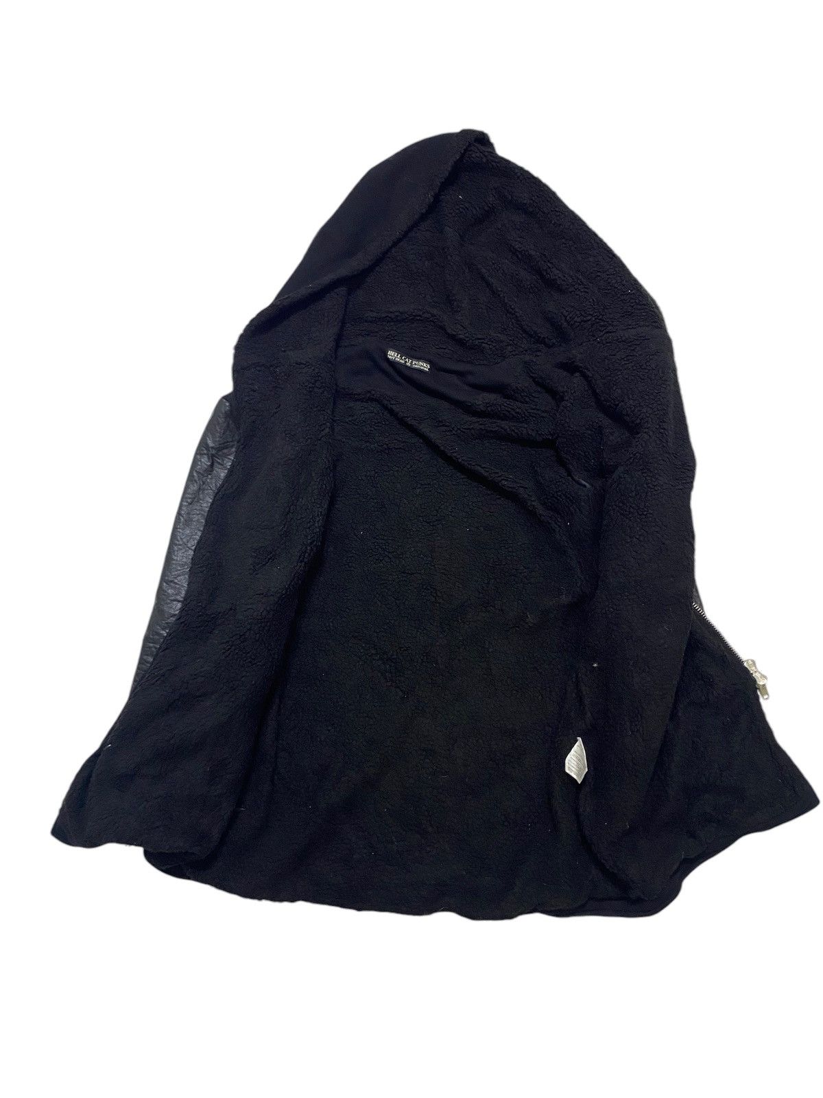 If Six Was Nine Asymmetrical leather Y2K jacket Hell Cuts Punk Size US M / EU 48-50 / 2 - 5 Thumbnail