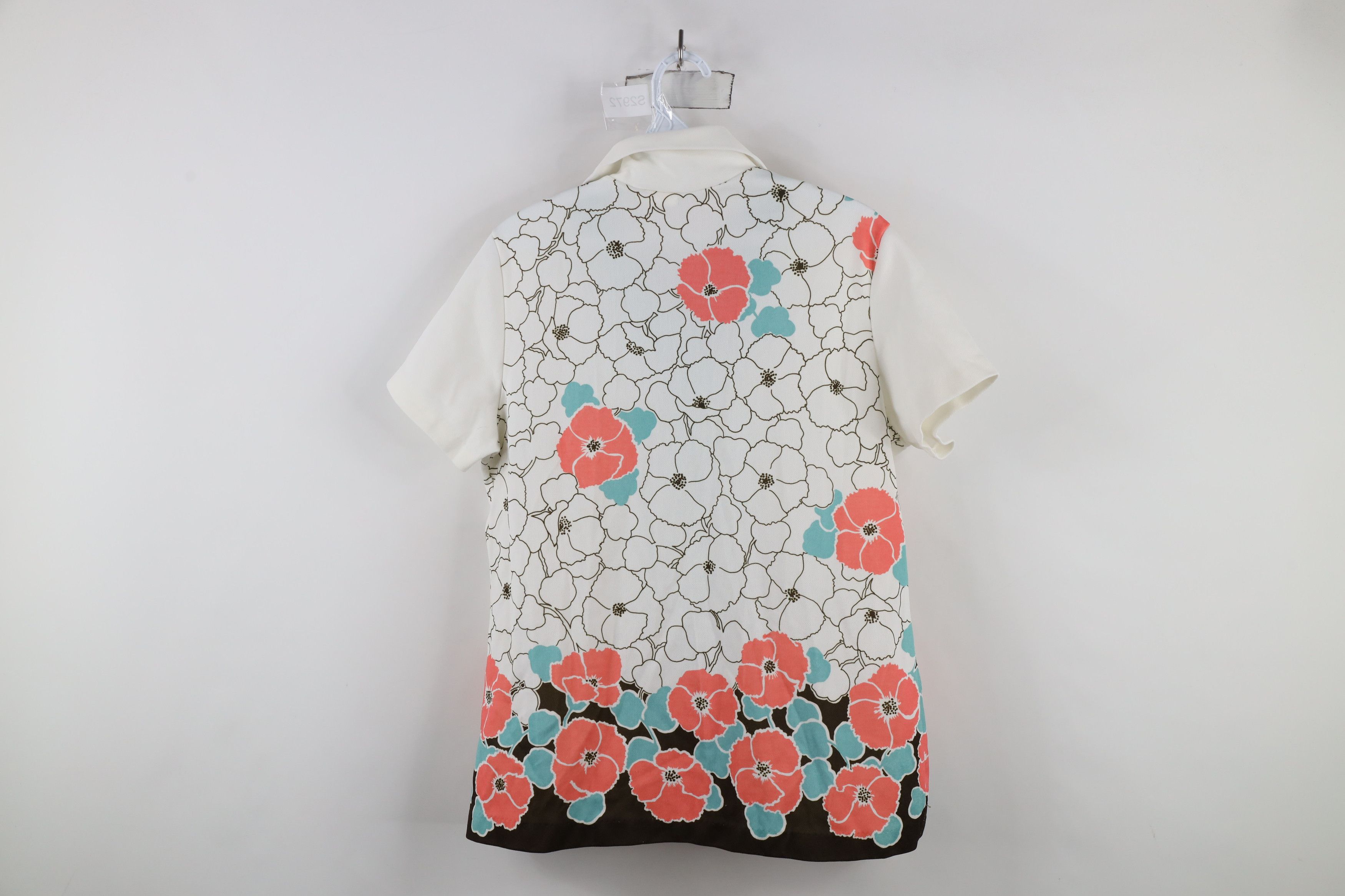 Vintage Vintage 70s Mid Century Modern MCM Short Sleeve Button Shirt Size L / US 10 / IT 46 - 6 Thumbnail