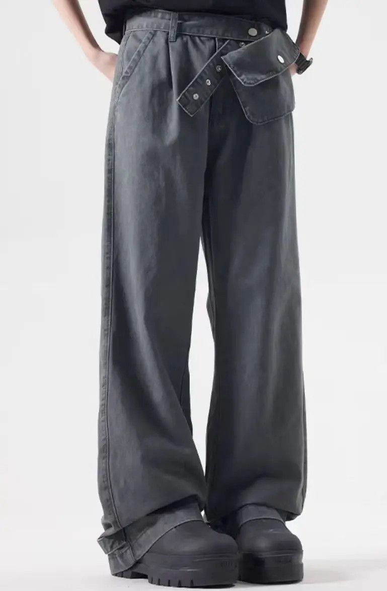 Designer × Japanese Brand Vintage Hip Hop Punk Loose Casual Pants Size US 32 / EU 48 - 2 Thumbnail