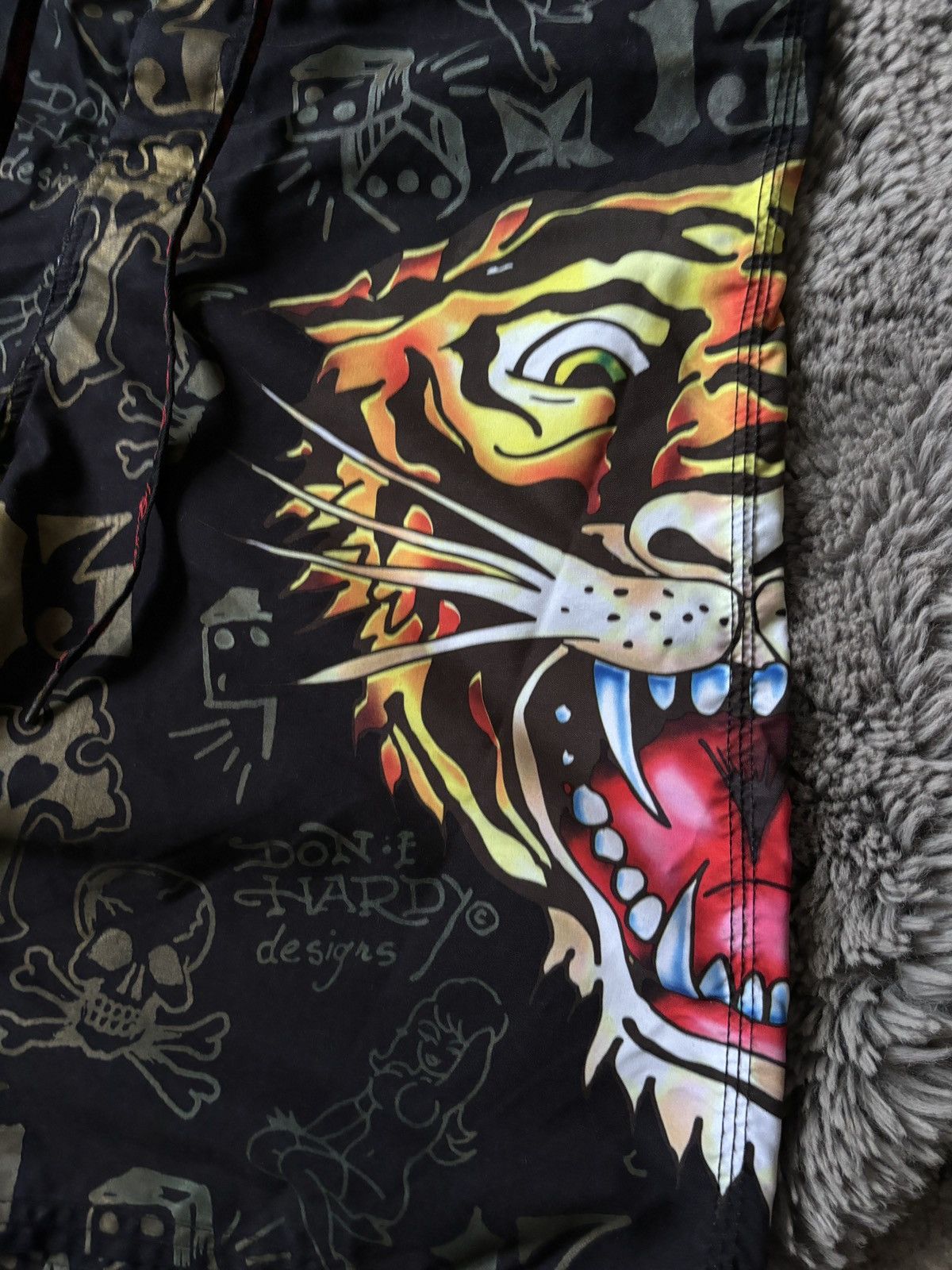 Christian Audigier × Ed Hardy Ed Hardy Christian Audigier short surf or die Size US 34 / EU 50 - 5 Thumbnail