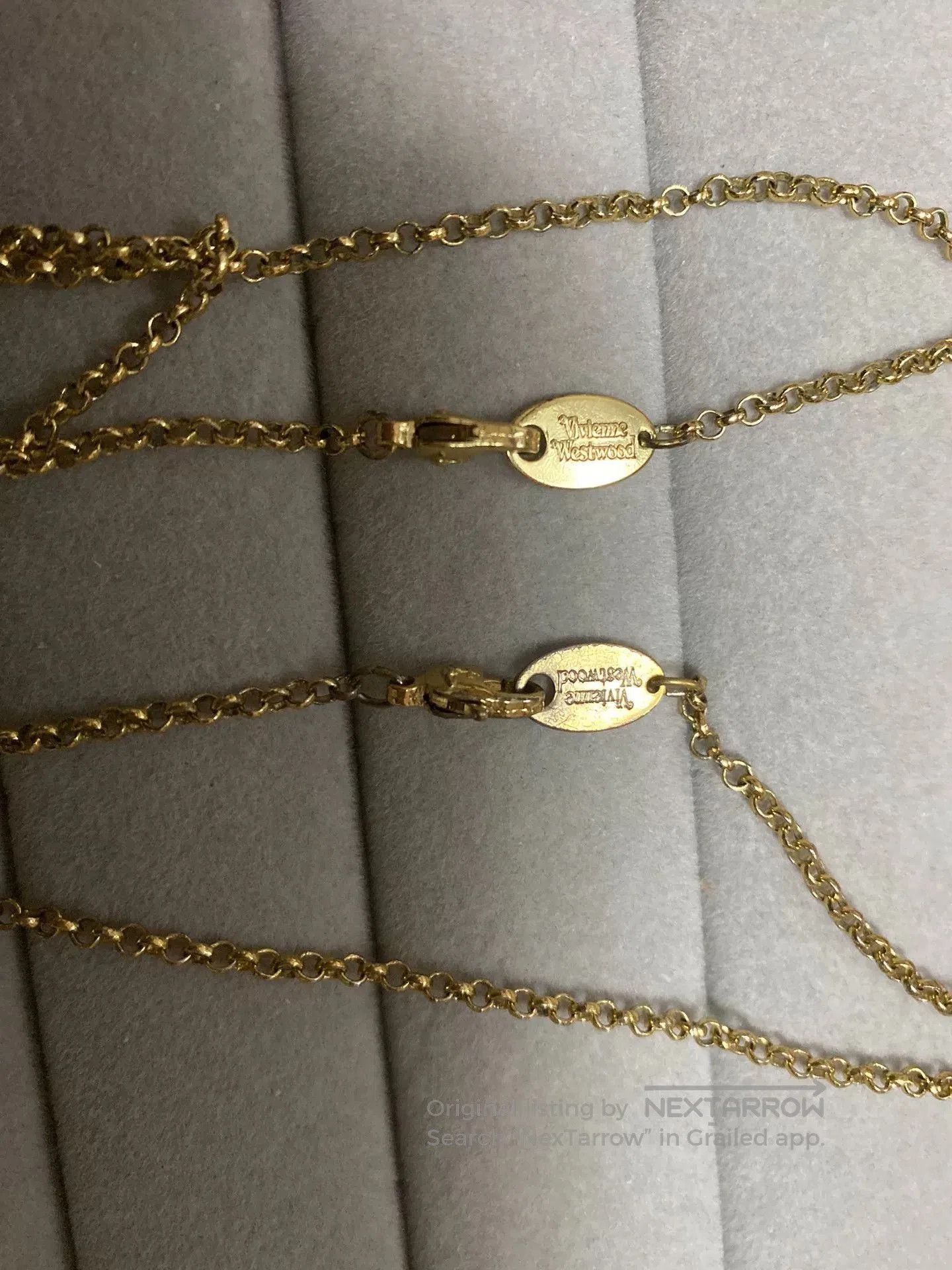 Vivienne Westwood Vivienne Westwood Pink Crystal Saturn Necklace. Size ONE SIZE - 6 Thumbnail