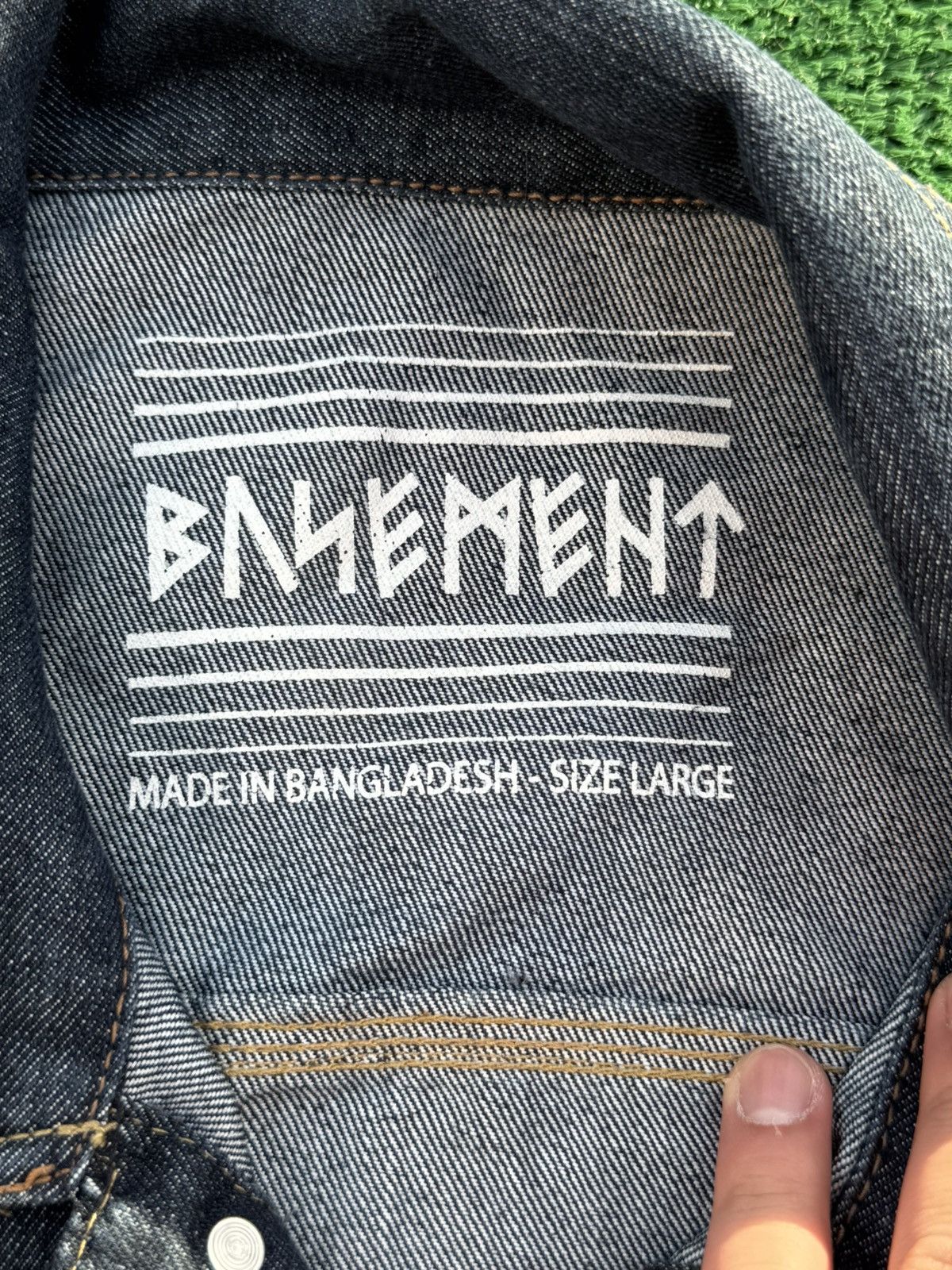 The Basement Basement Denim Jacket Size US L / EU 52-54 / 3 - 2 Thumbnail
