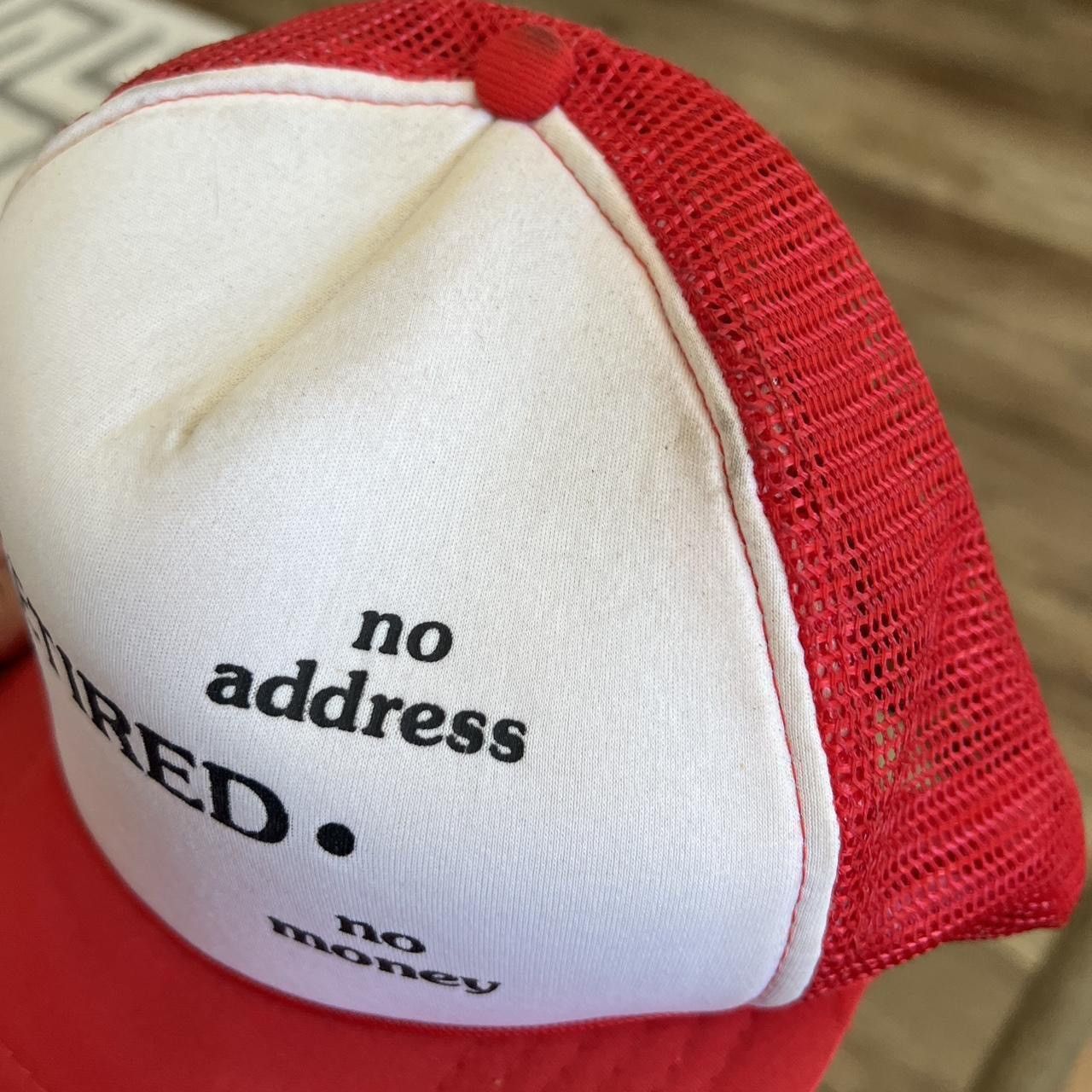 Other Vintage “Retired” Funny Red Trucker Snapback Size ONE SIZE - 2 Thumbnail